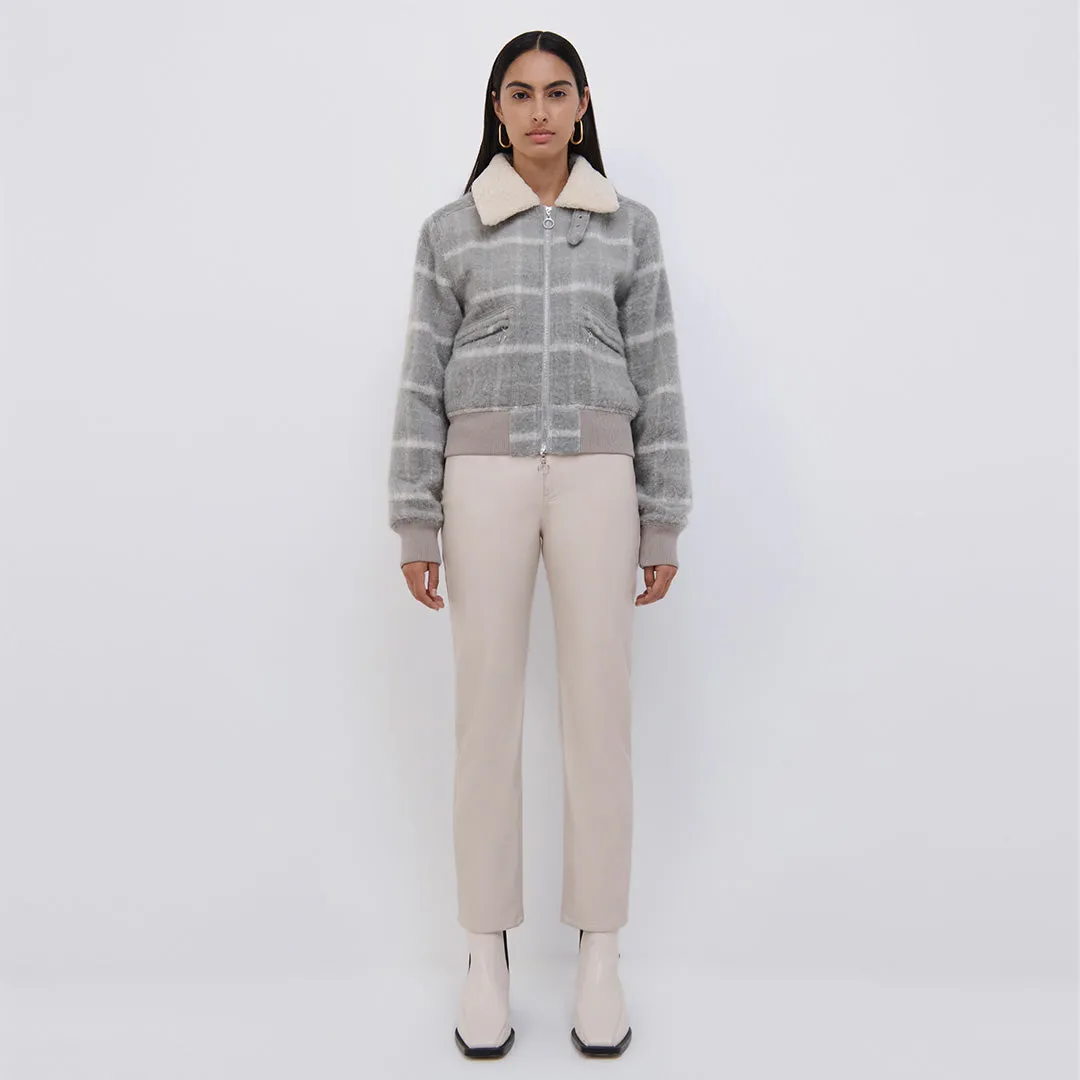 Carlyle Brushed Wool Bomber Jacket sold by Simkhai