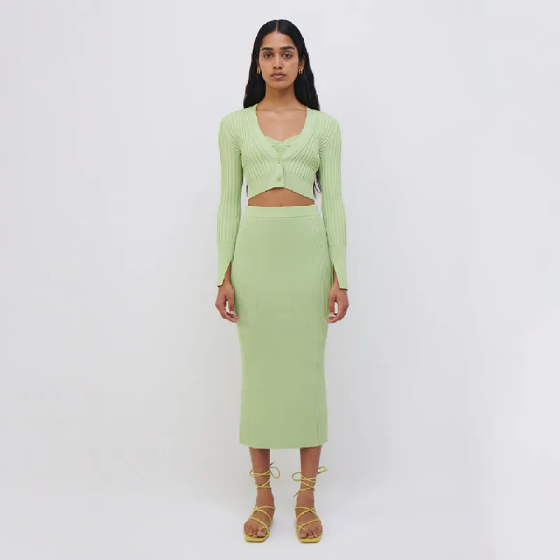 Kayla Cropped Cardigan sold by Simkhai