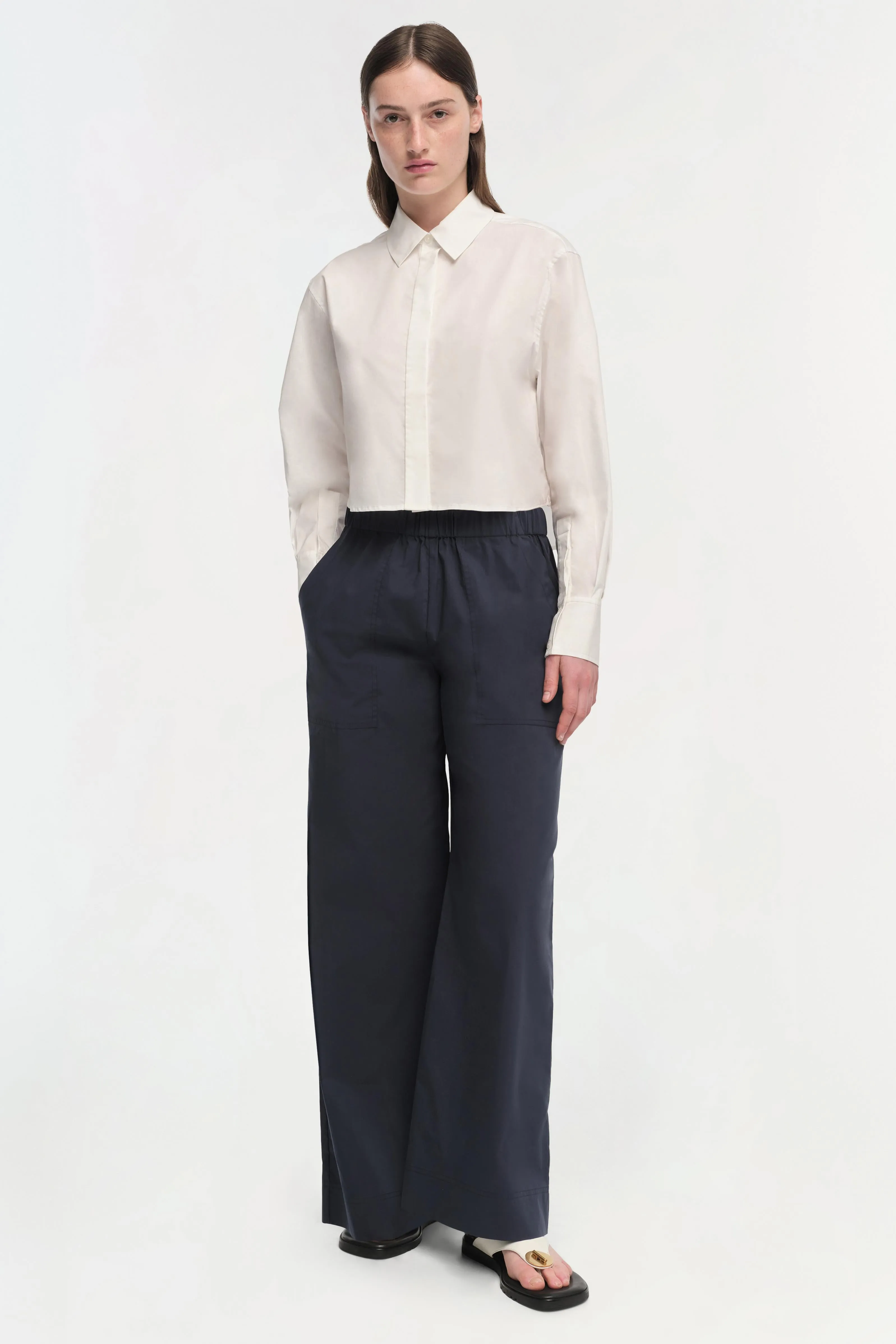 Renata Cropped Shirt sold by Simkhai product image thumbnail 4