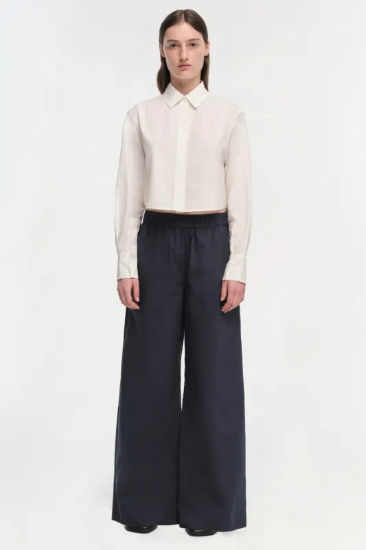 Renata Cropped Shirt sold by Simkhai