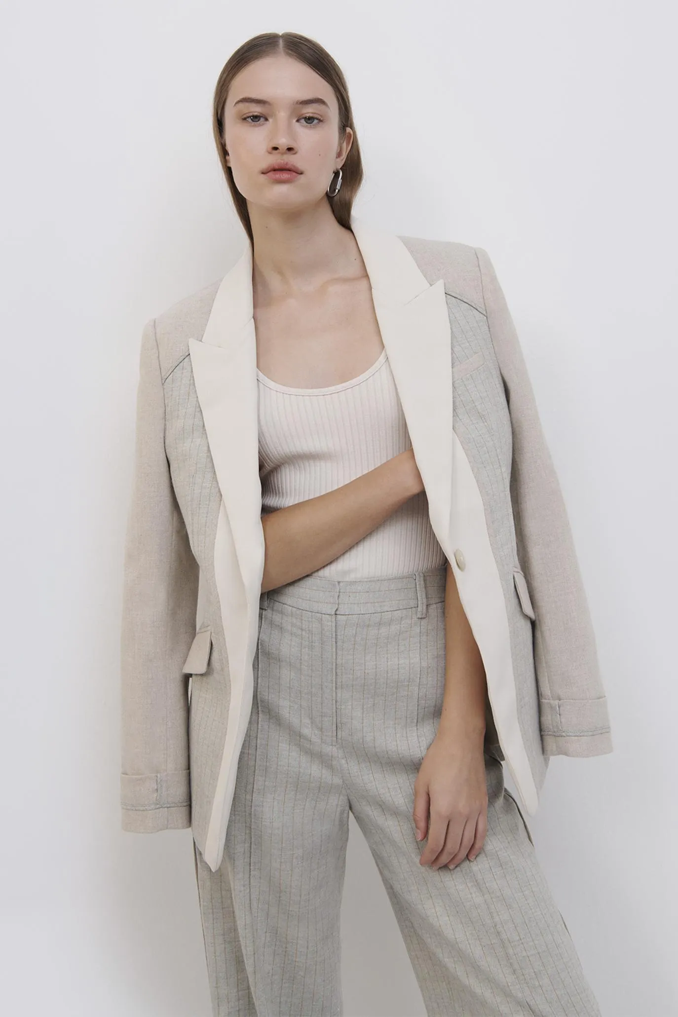 Cecile Patchwork Blazer sold by Simkhai product image thumbnail 4