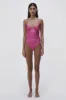 Laine Satin One Piece sold by Simkhai