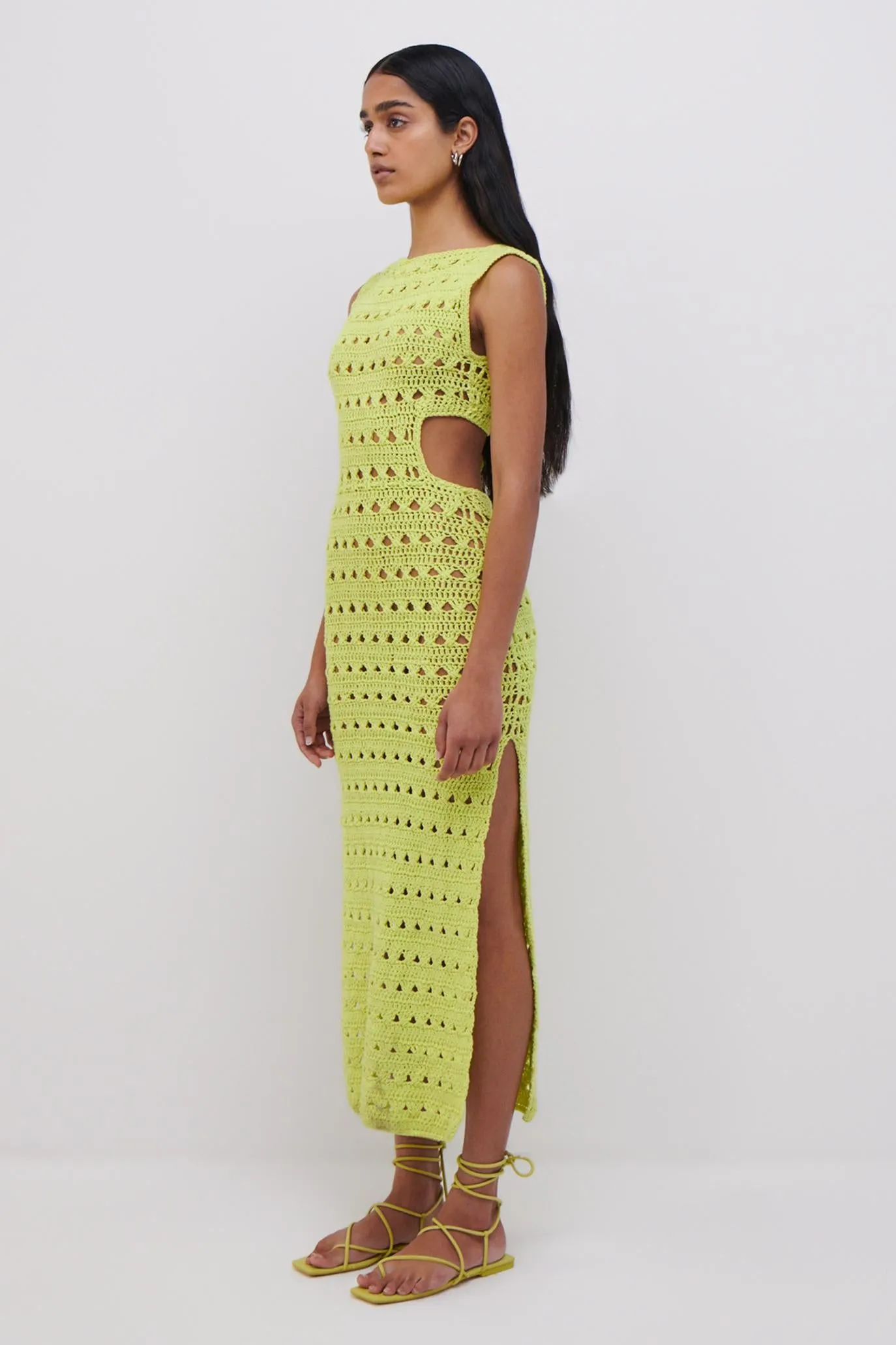 JS x Elexiay Crochet Dress sold by Simkhai product image thumbnail 5