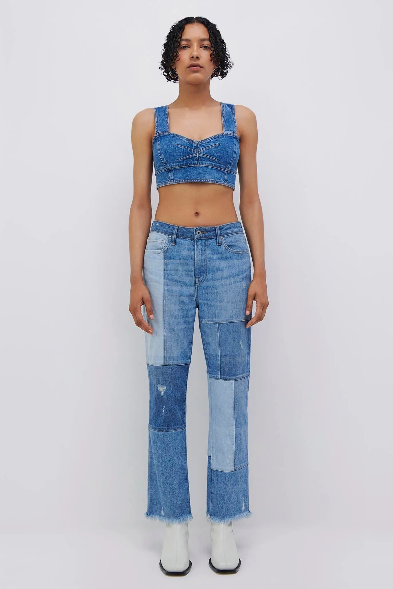 River Straight Leg Denim sold by Simkhai product image thumbnail 2