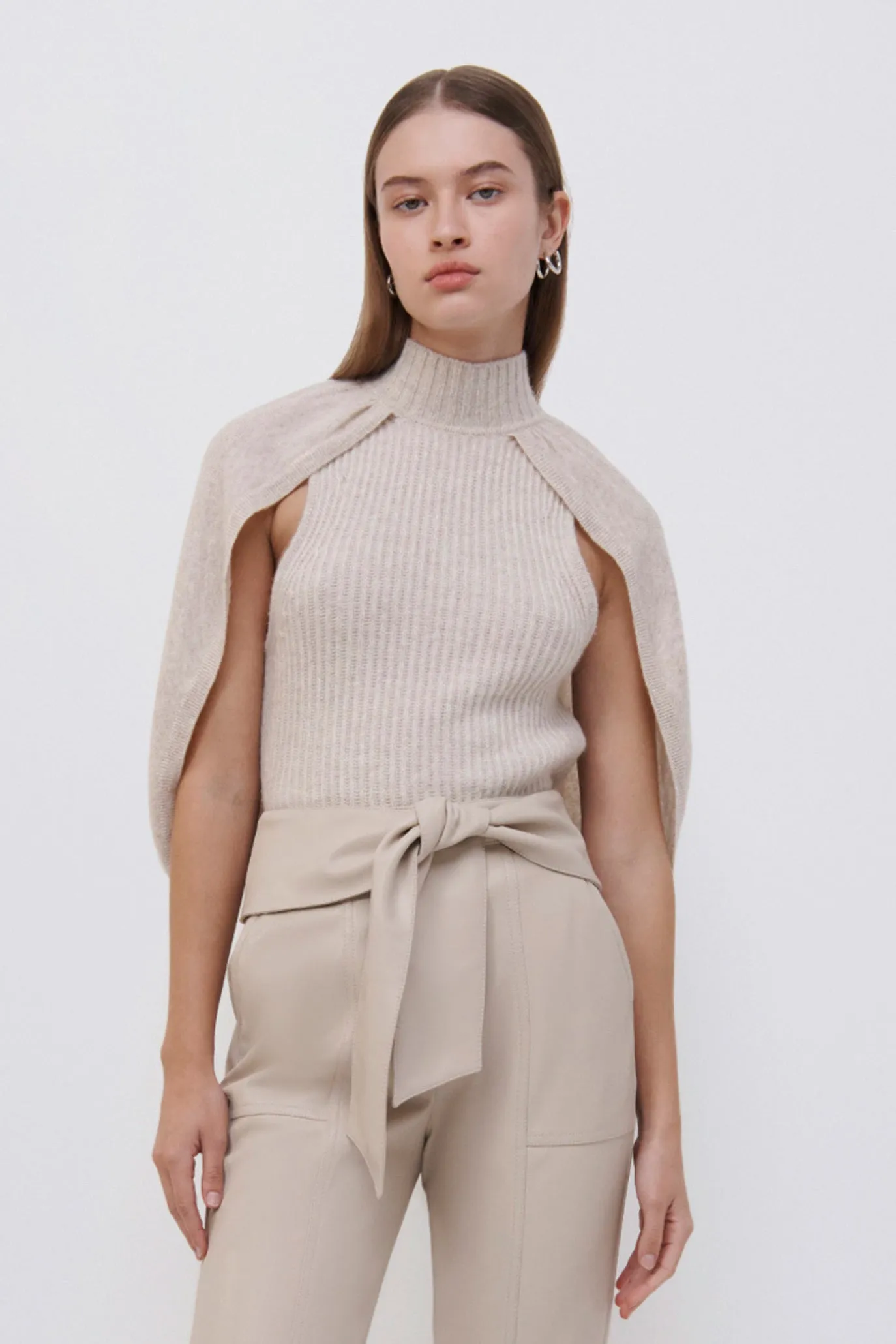 Jeannie Recycled Cashmere Cape Tank sold by Simkhai product image thumbnail 2