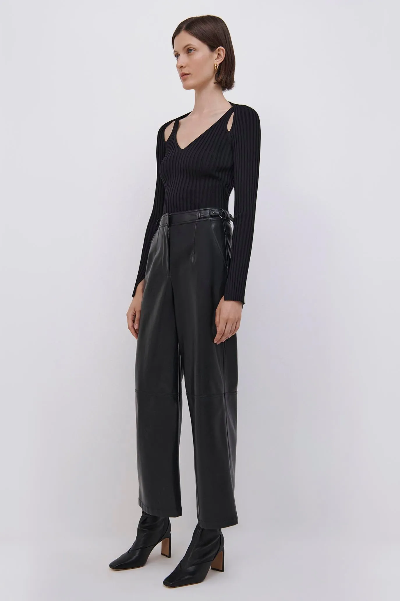 Sylvie Compact Rib Top sold by Simkhai product image thumbnail 5