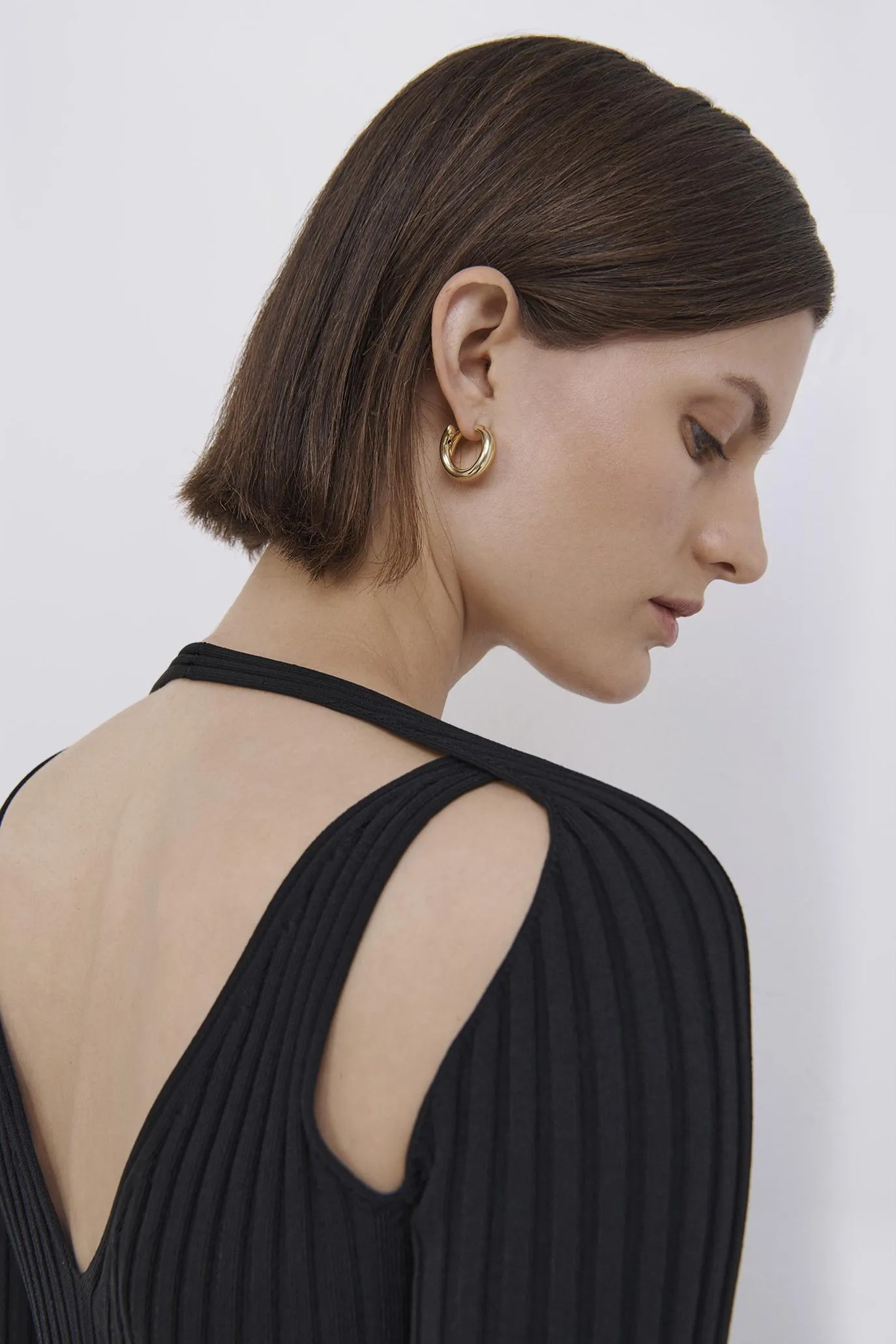 Sylvie Compact Rib Top sold by Simkhai product image thumbnail 4