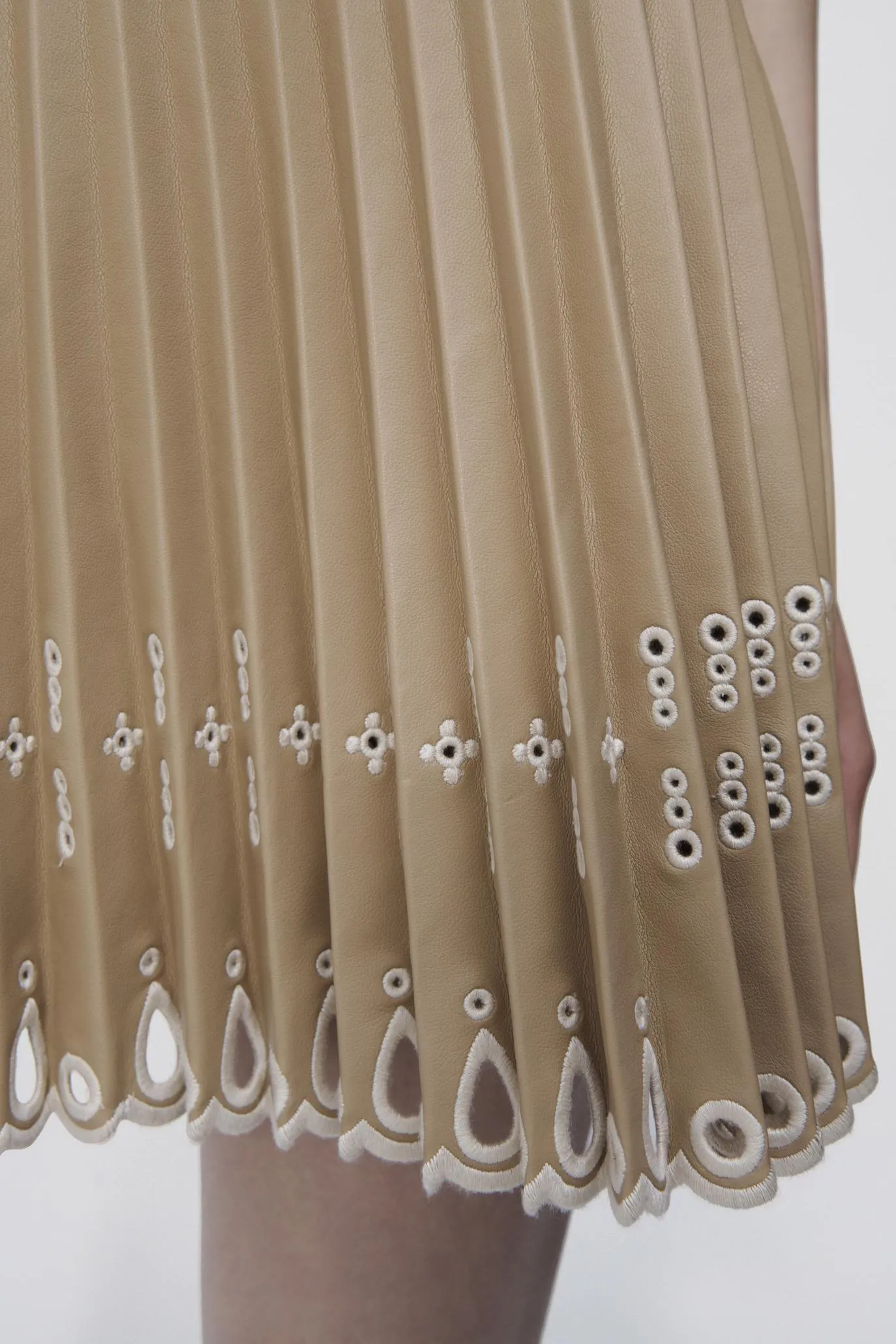 Jerri Vegan Leather Mini Dress sold by Simkhai product image thumbnail 3