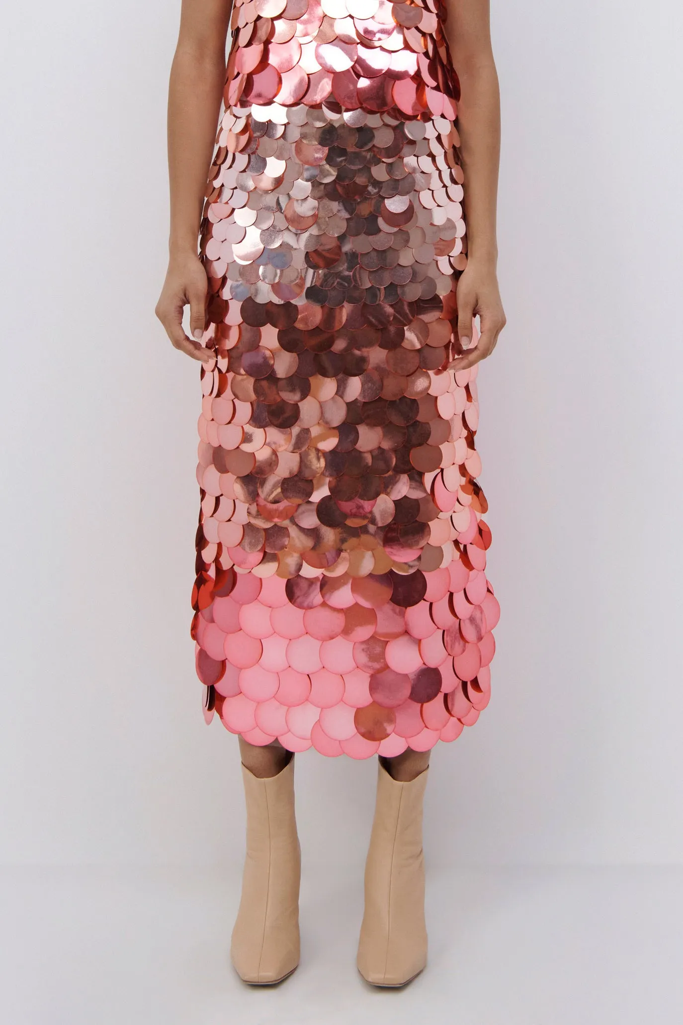Elvira Ombre Sequin Midi Skirt sold by Simkhai product image thumbnail 3
