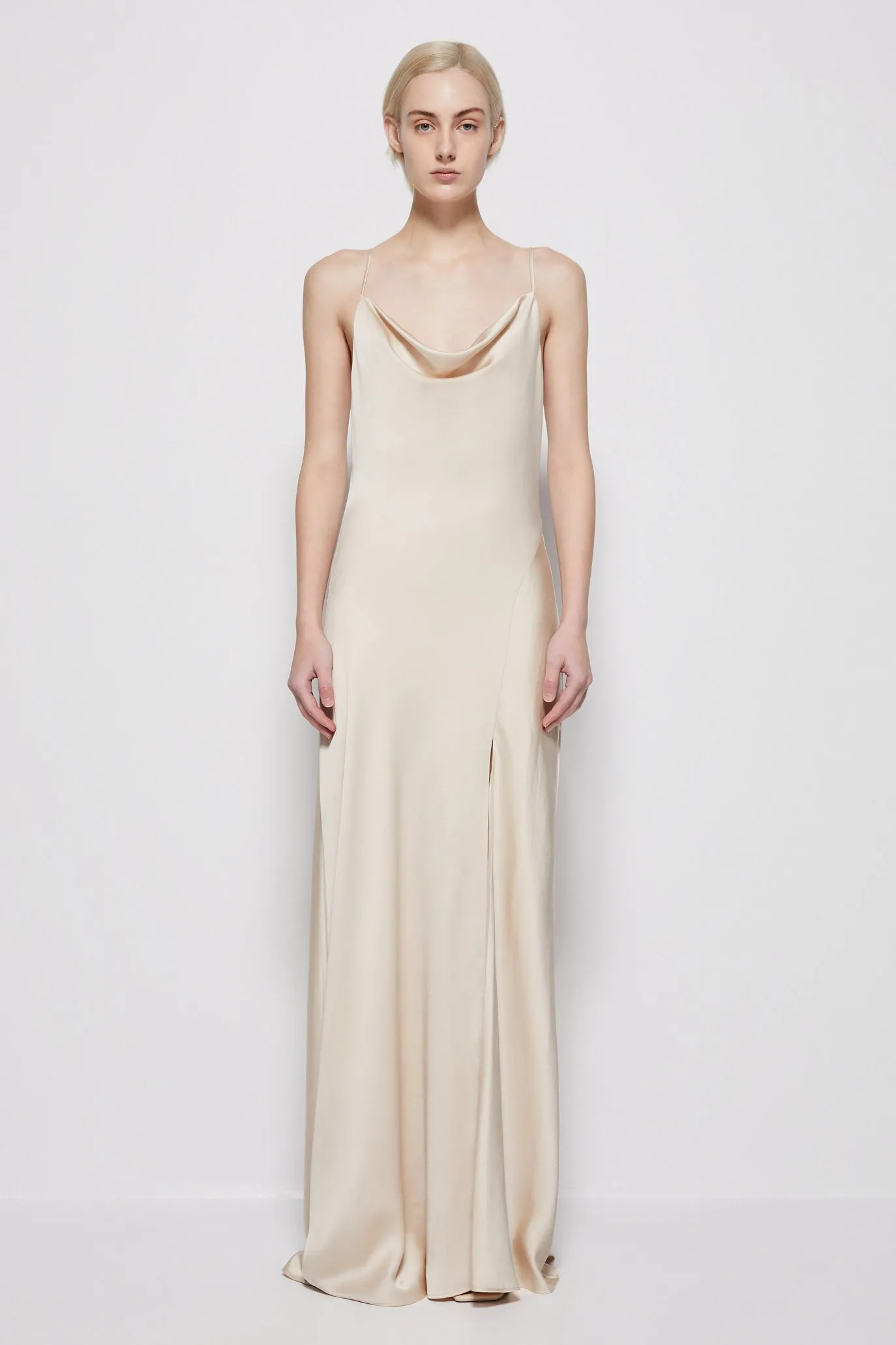 Finley Satin Gown sold by Simkhai