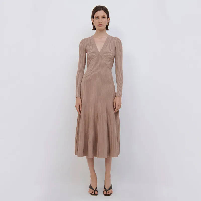 Melba Compact Rib Midi Dress sold by Simkhai