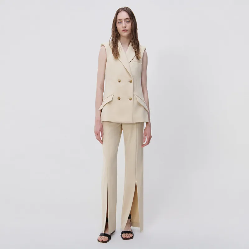 Chase Front Slit Pant made by Simkhai