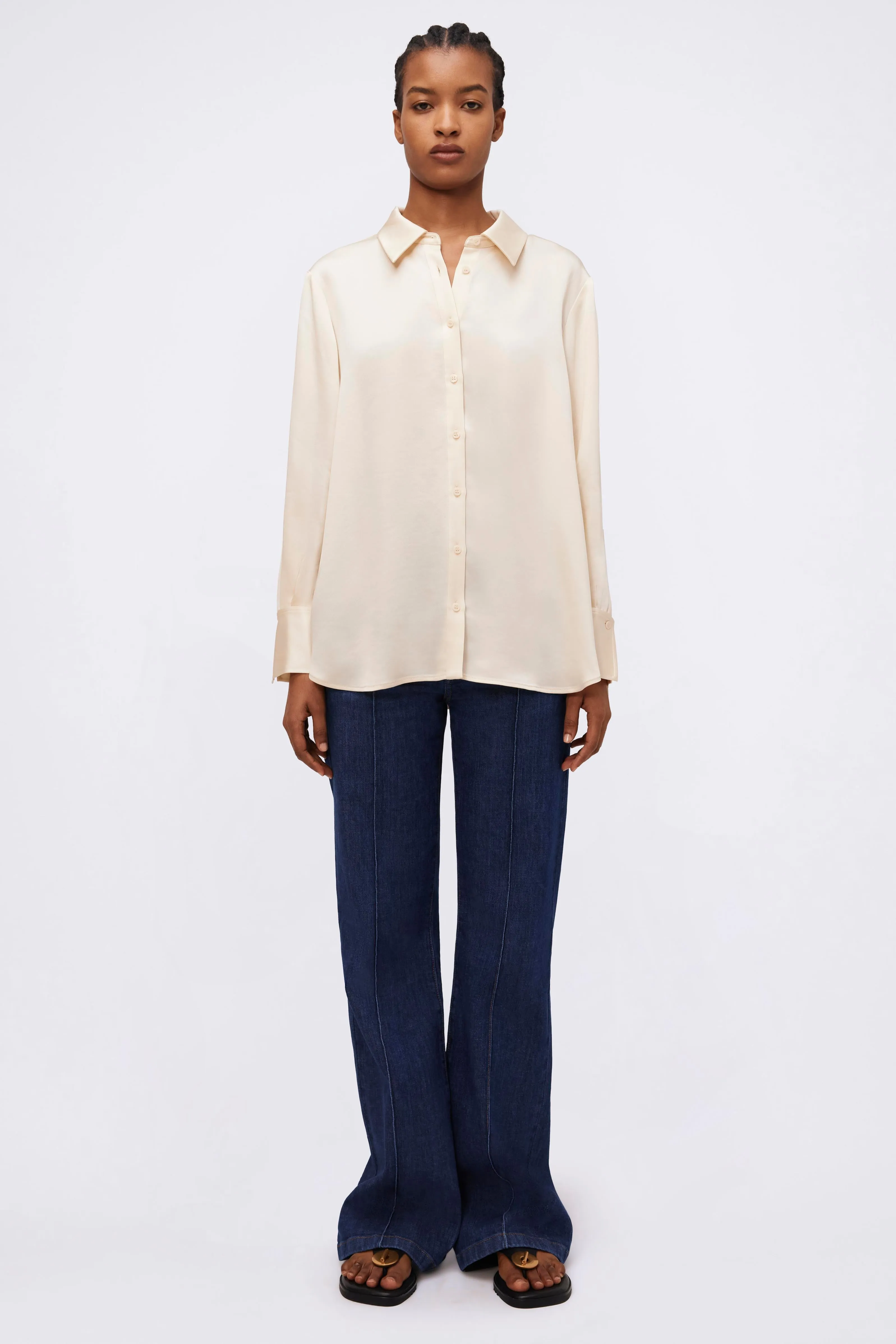 Olsen Shirt sold by Simkhai