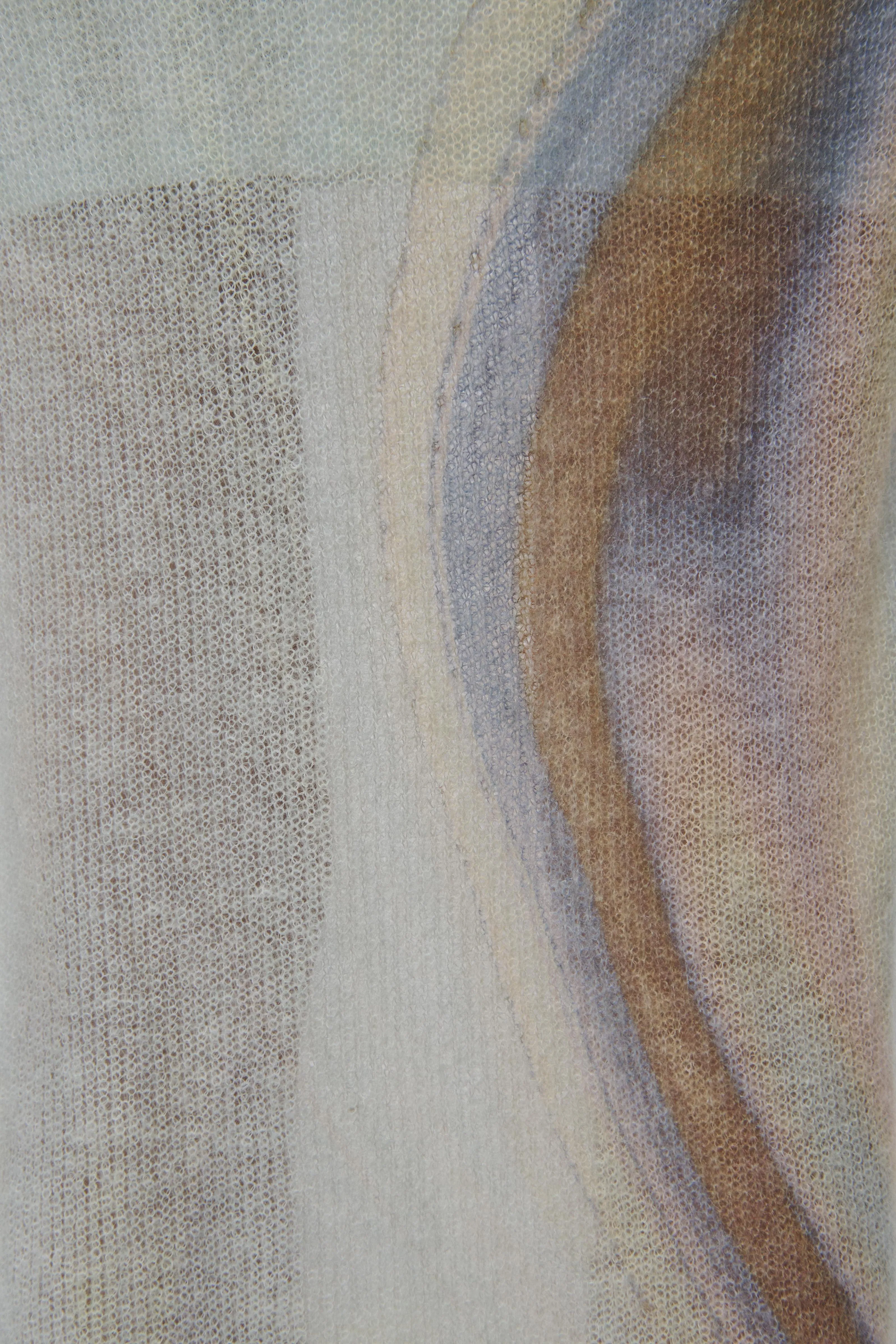 Mischa Digital Mohair Maxi Dress sold by Simkhai product image thumbnail 4