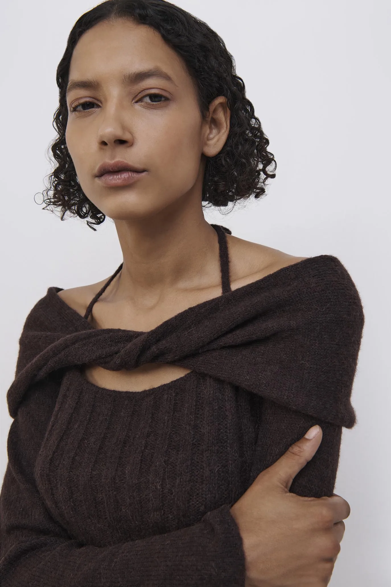 Cambria Sheer Alpaca Top sold by Simkhai product image thumbnail 3