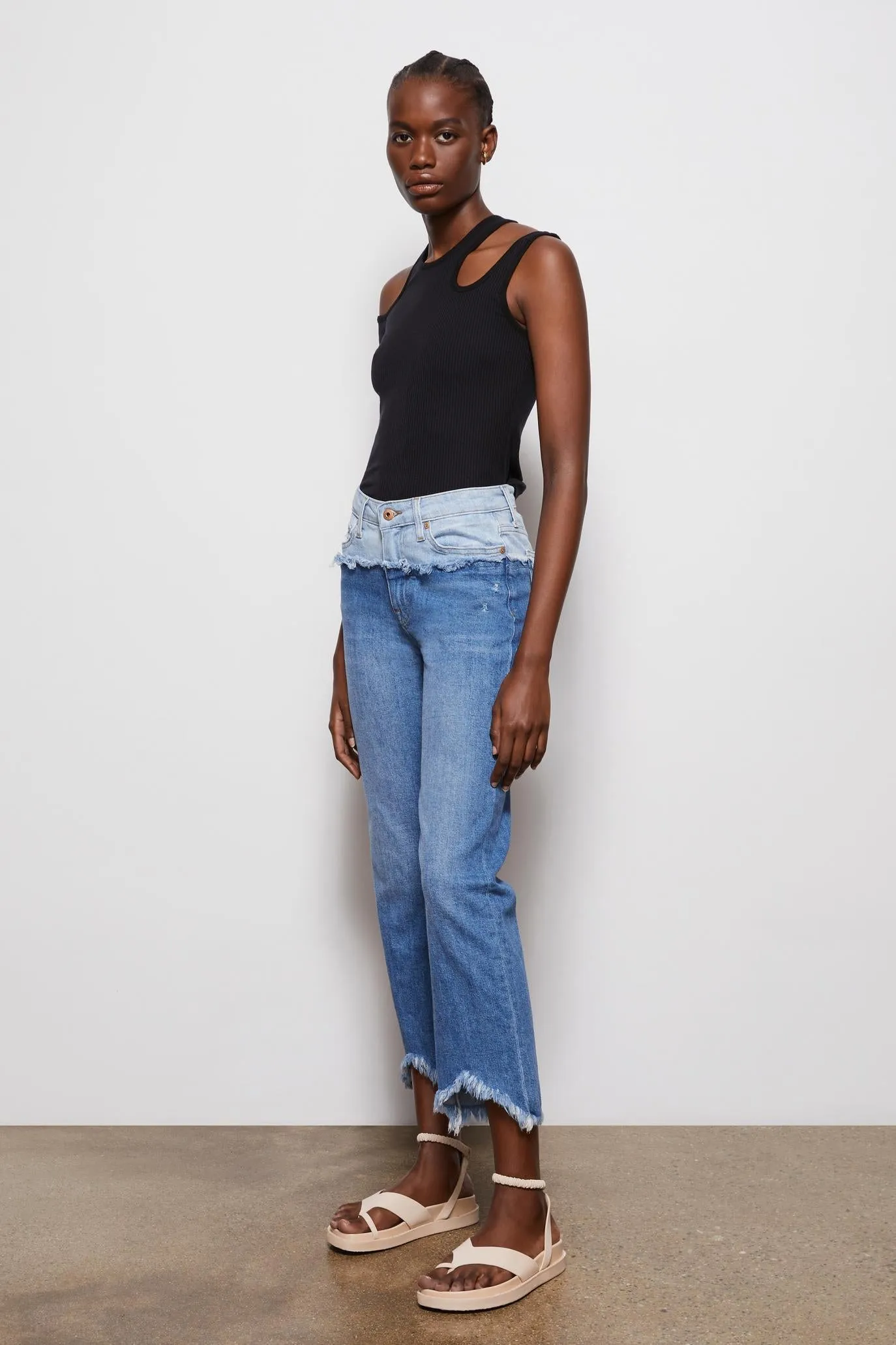 River Straight Leg Denim sold by Simkhai product image thumbnail 4