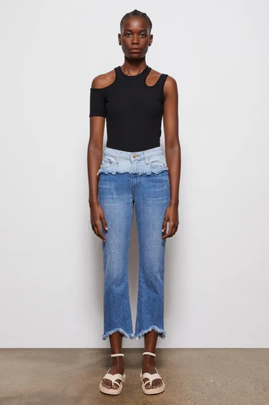 River Straight Leg Denim sold by Simkhai