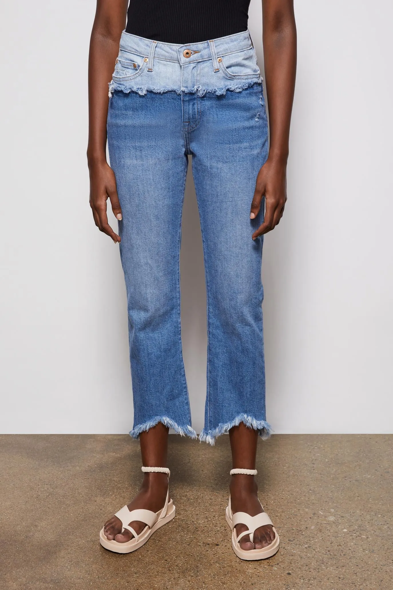 River Straight Leg Denim sold by Simkhai product image thumbnail 2