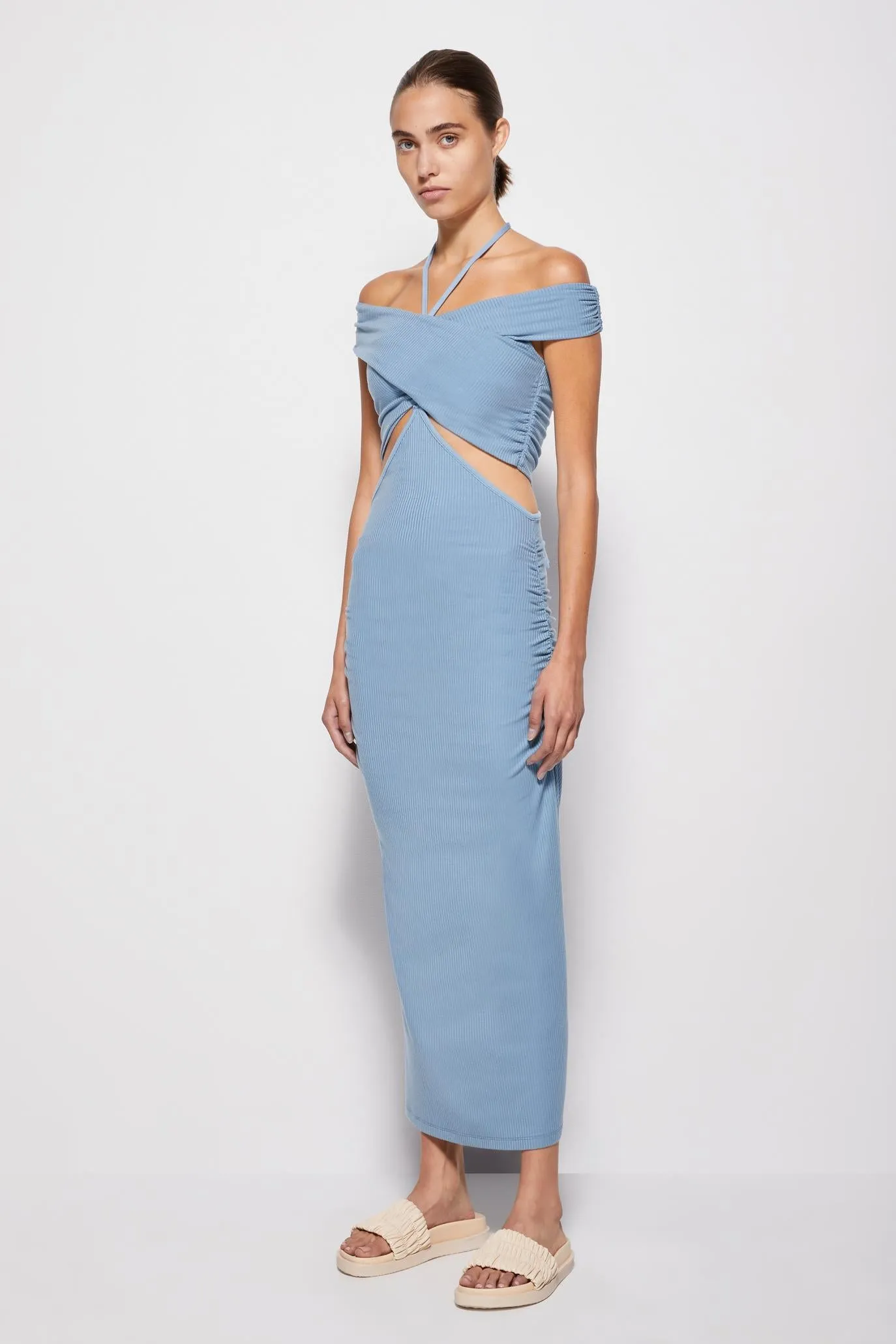 Akane Shaping Halter Dress sold by Simkhai product image thumbnail 3