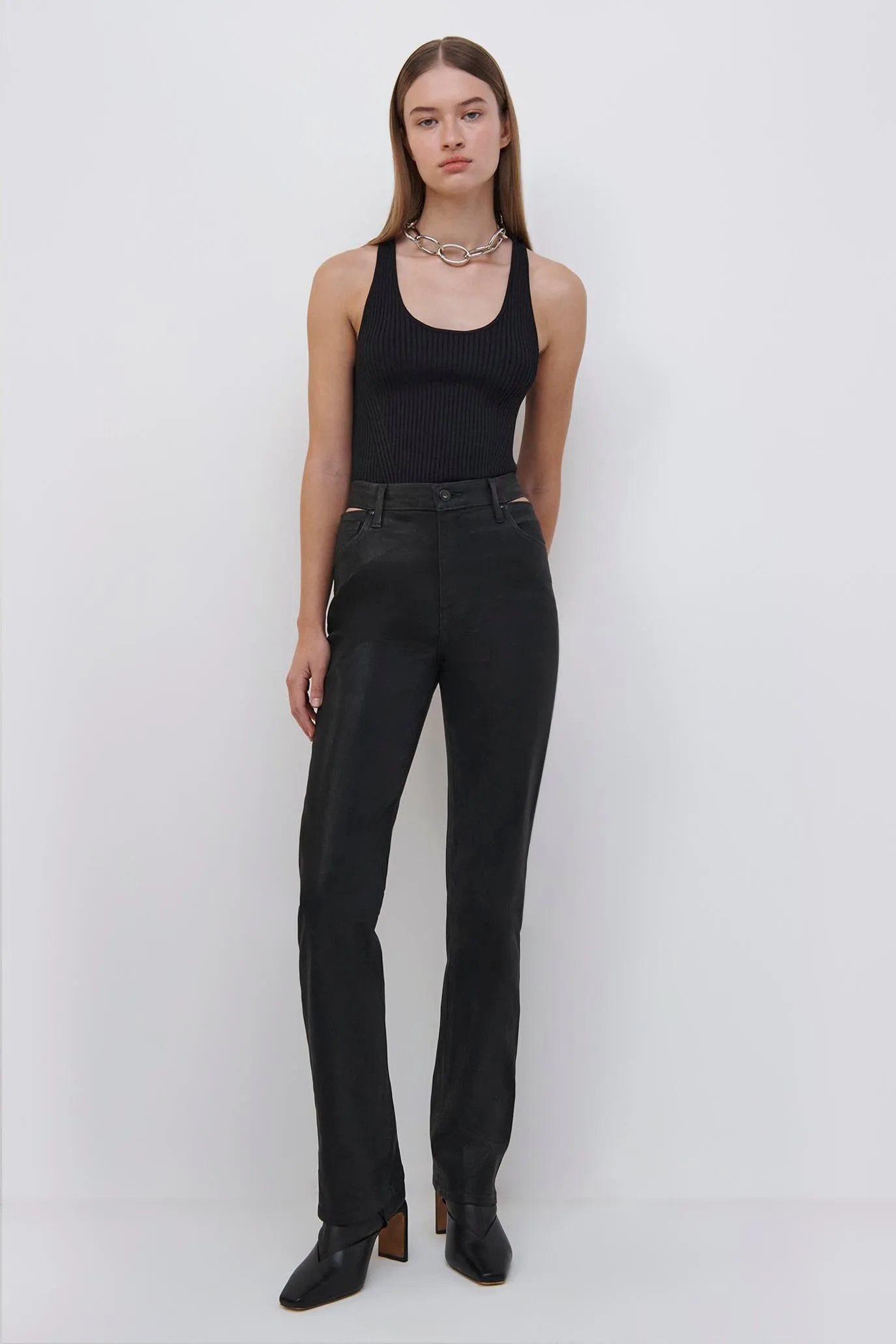 Amelia Straight Leg Denim sold by Simkhai product image thumbnail 4