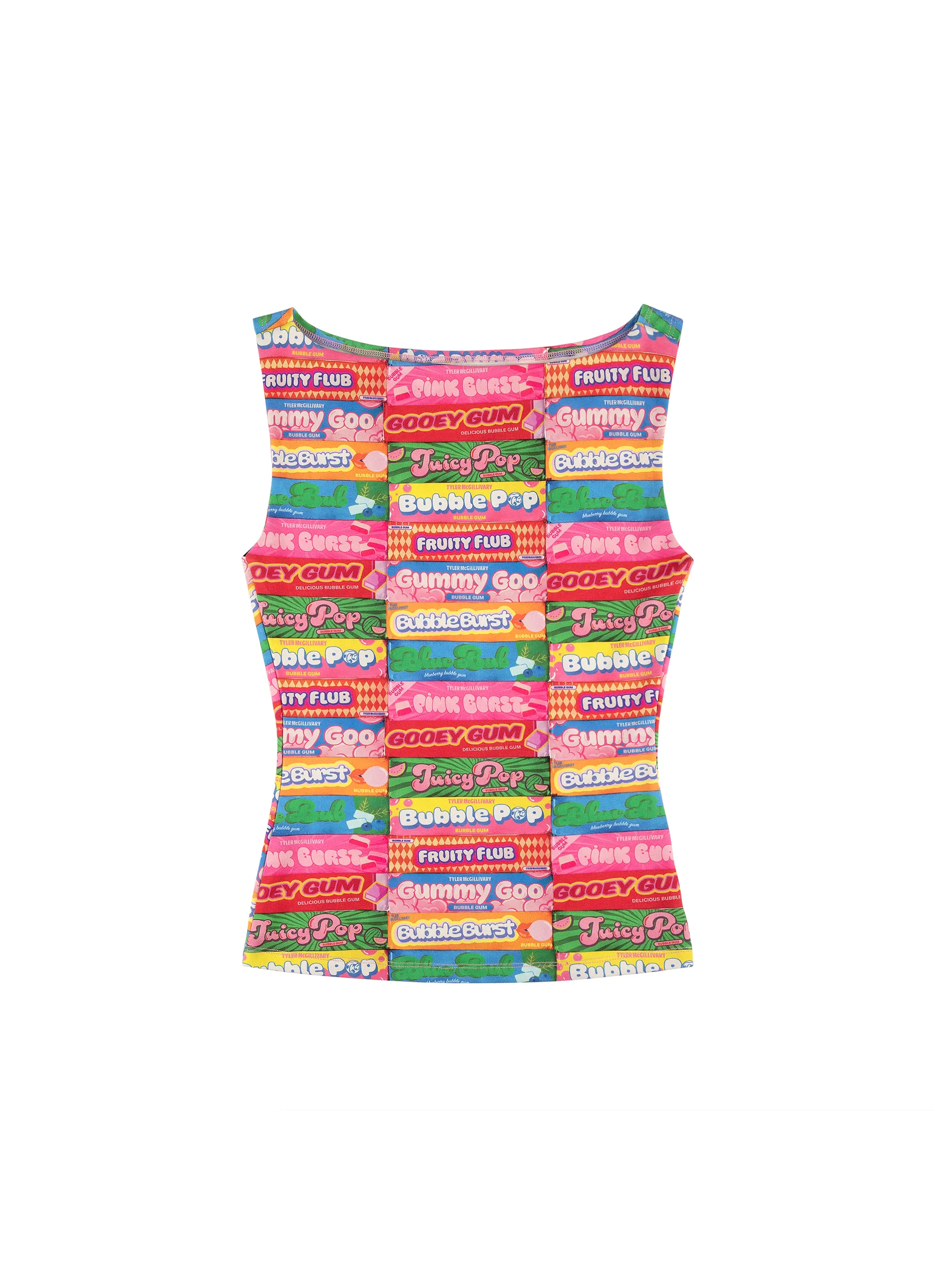 Gum Wrapper Tank sold by Tyler McGillivary