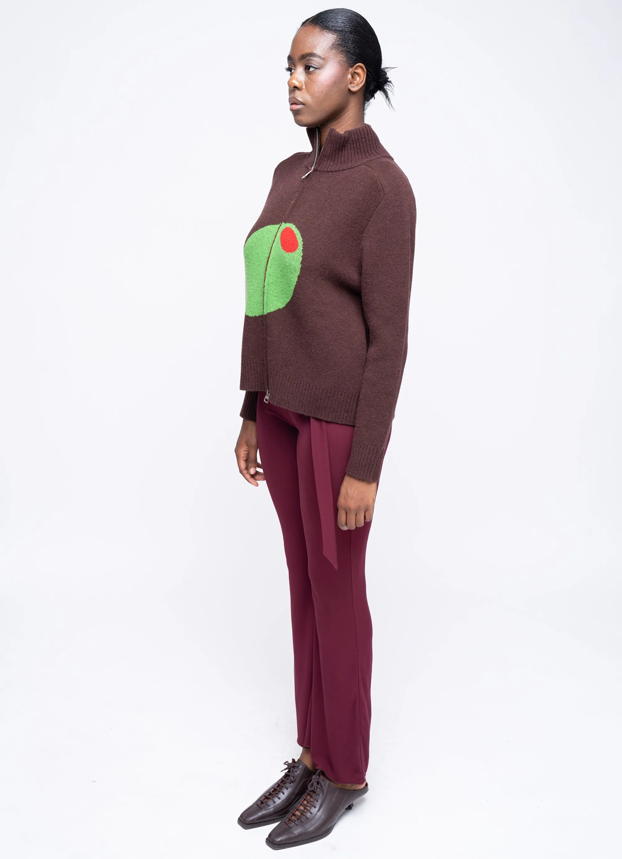 Olive Zip Up sold by Tyler McGillivary product image thumbnail 3