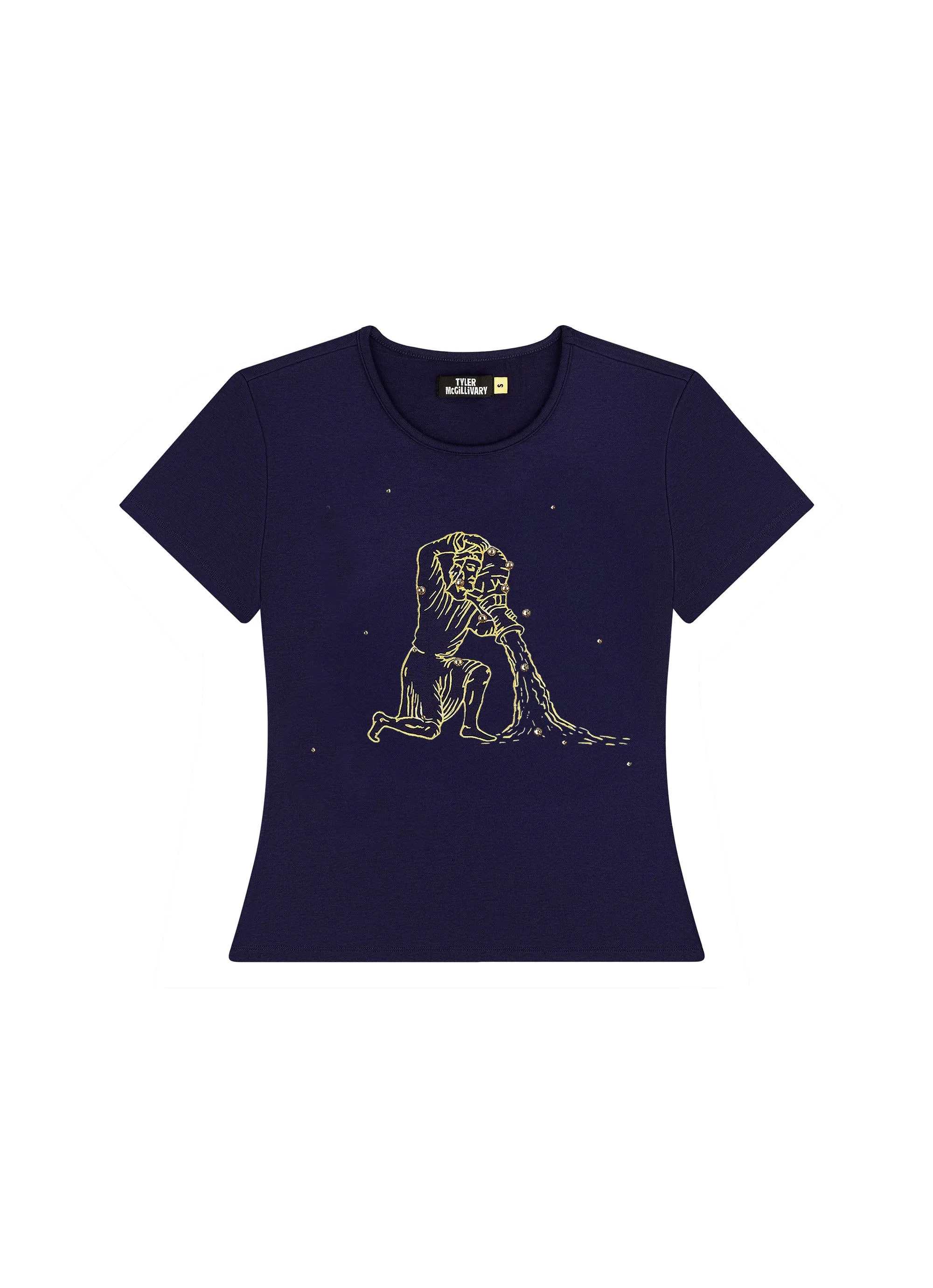 Aquarius Horoscope Tee sold by Tyler McGillivary