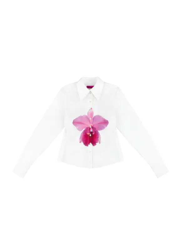 Frankie Button Down - Orchid made by Tyler McGillivary