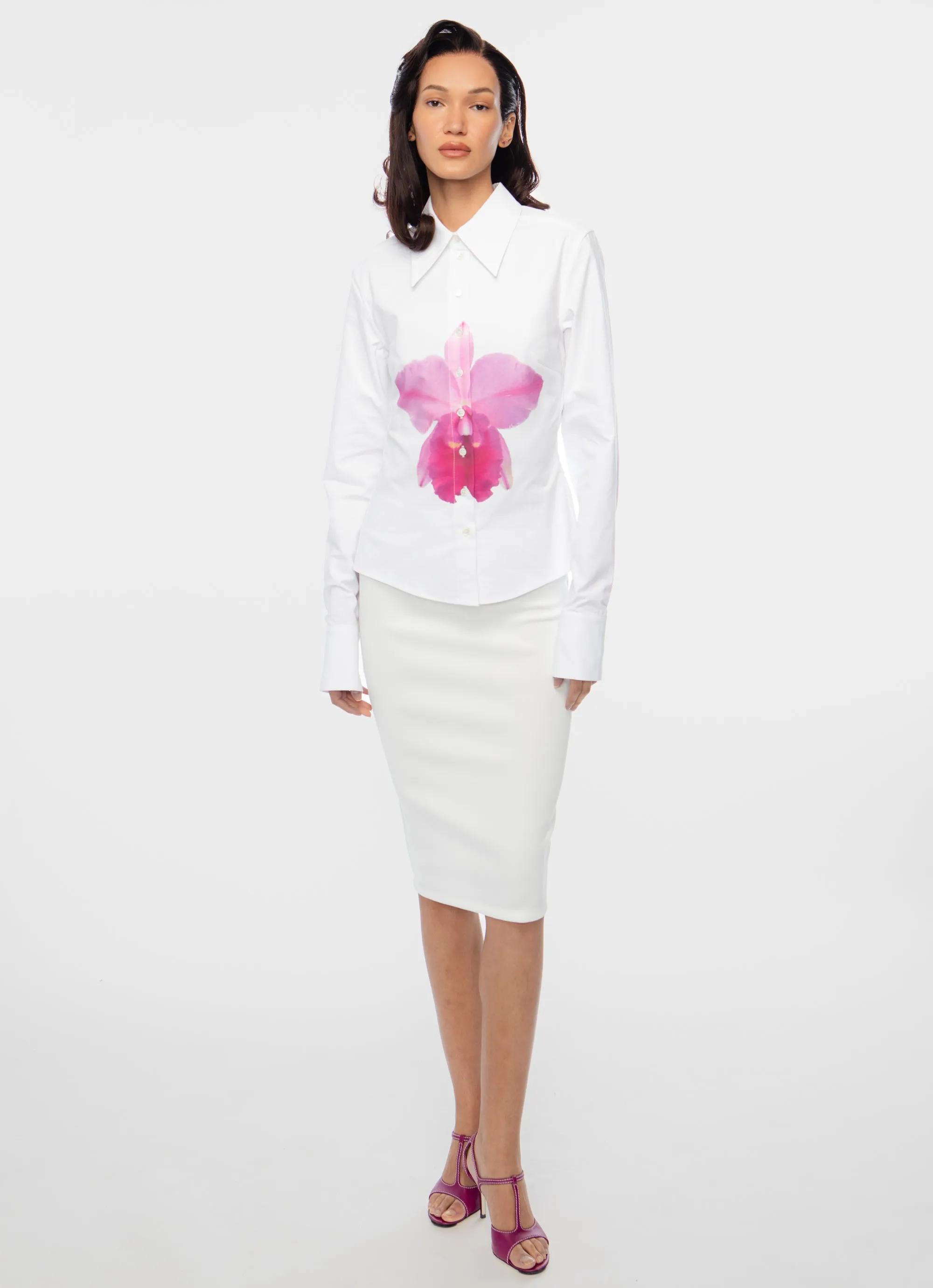 Frankie Button Down - Orchid sold by Tyler McGillivary product image thumbnail 2