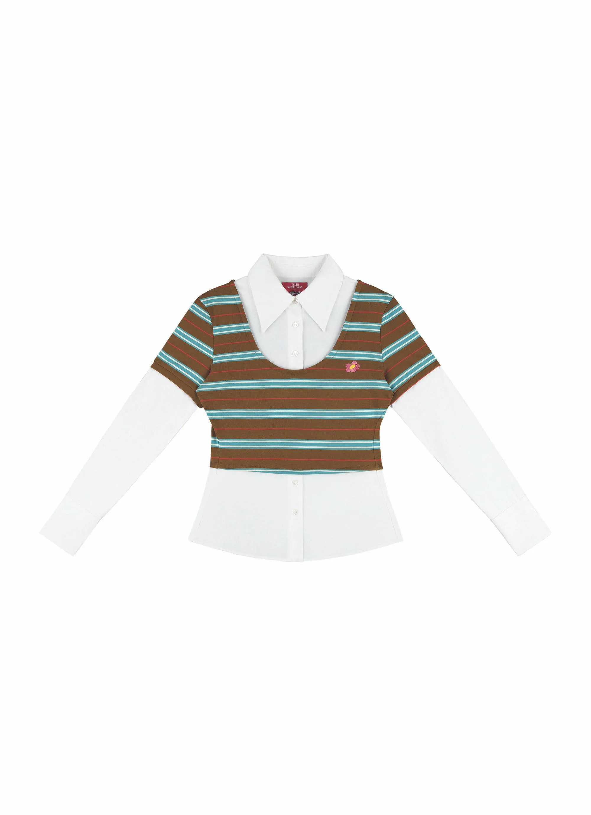 Natalia Button Down - Stripes sold by Tyler McGillivary