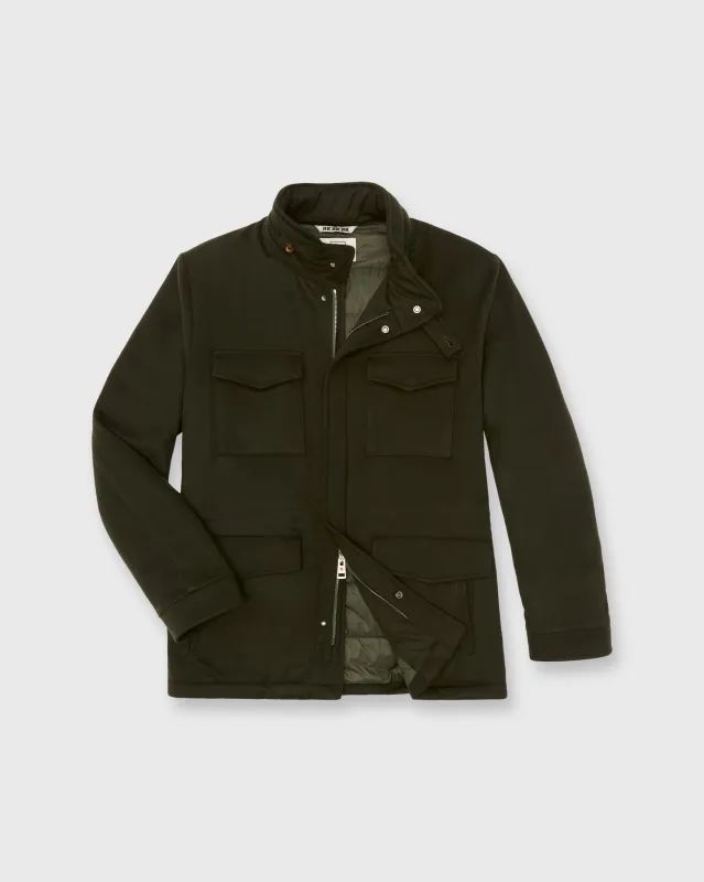 Kili Coat in Green sold by Mashburn