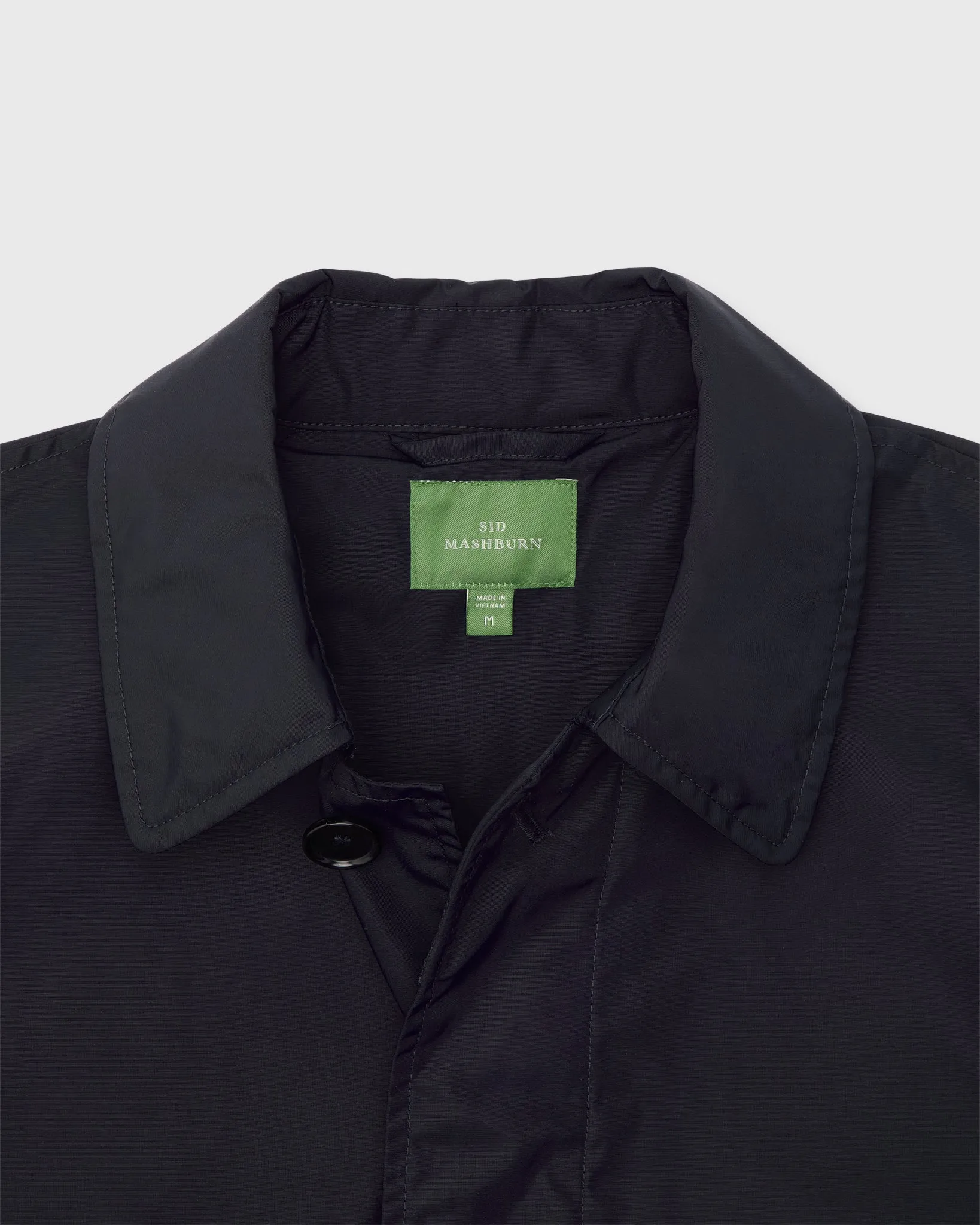 Traveler's Trench in Navy Nylon sold by Mashburn product image thumbnail 4