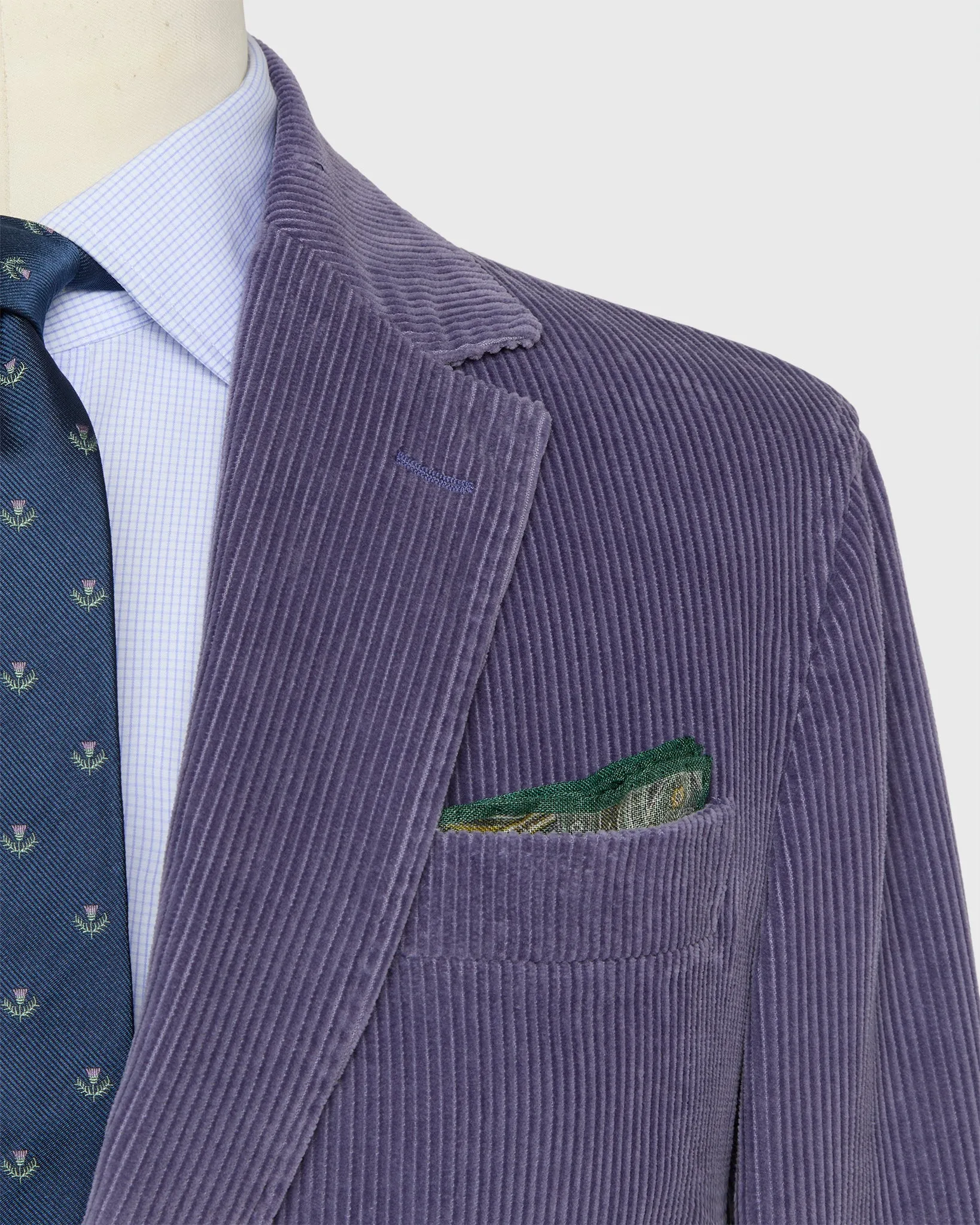 Butcher Jacket in Lavender Corduroy sold by Mashburn product image thumbnail 2