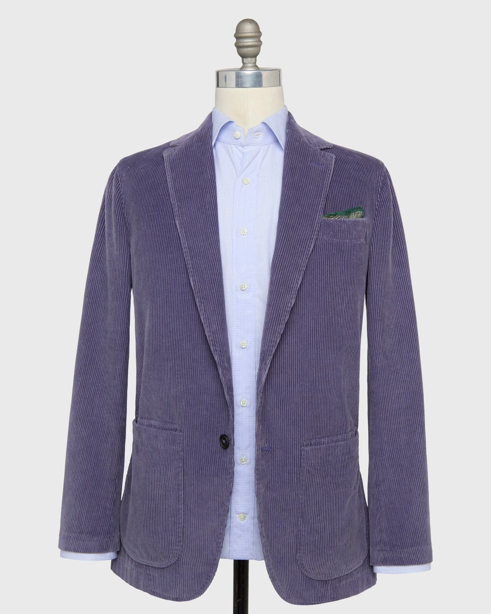 Butcher Jacket in Lavender Corduroy sold by Mashburn product image thumbnail 3