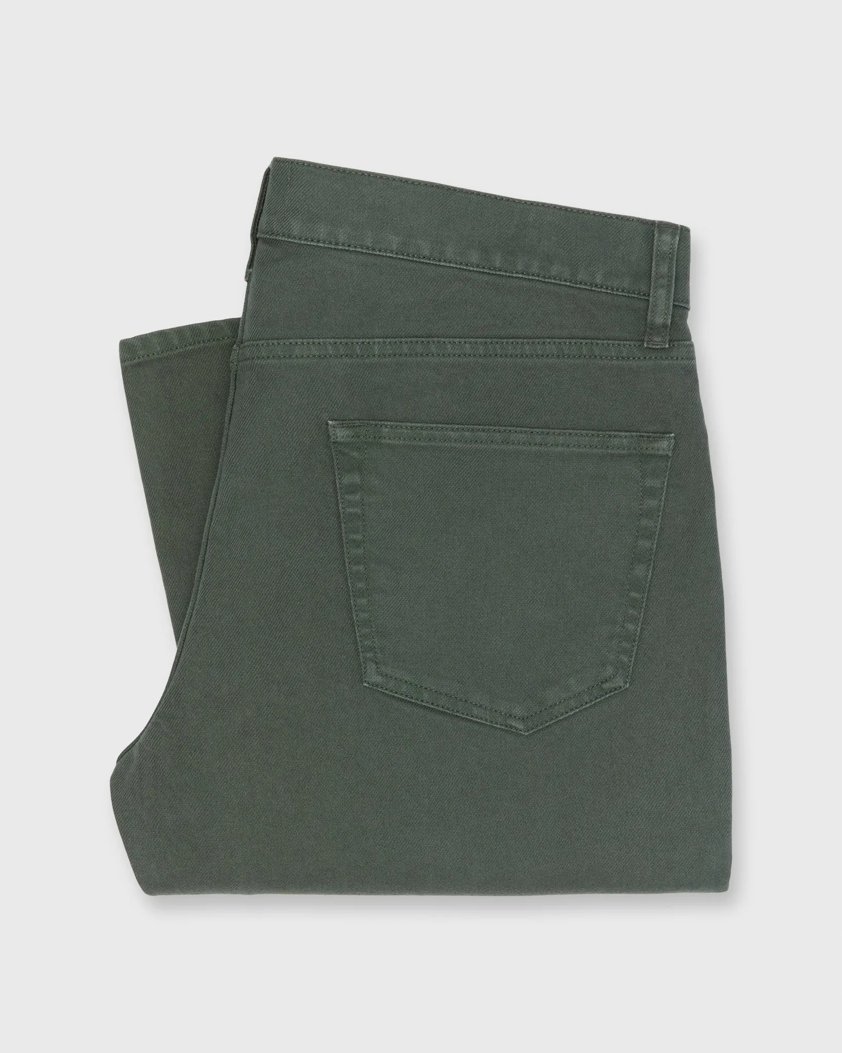 Clift Straight Leg Jean in Ivy Garment Dyed Stretch Denim sold by Mashburn
