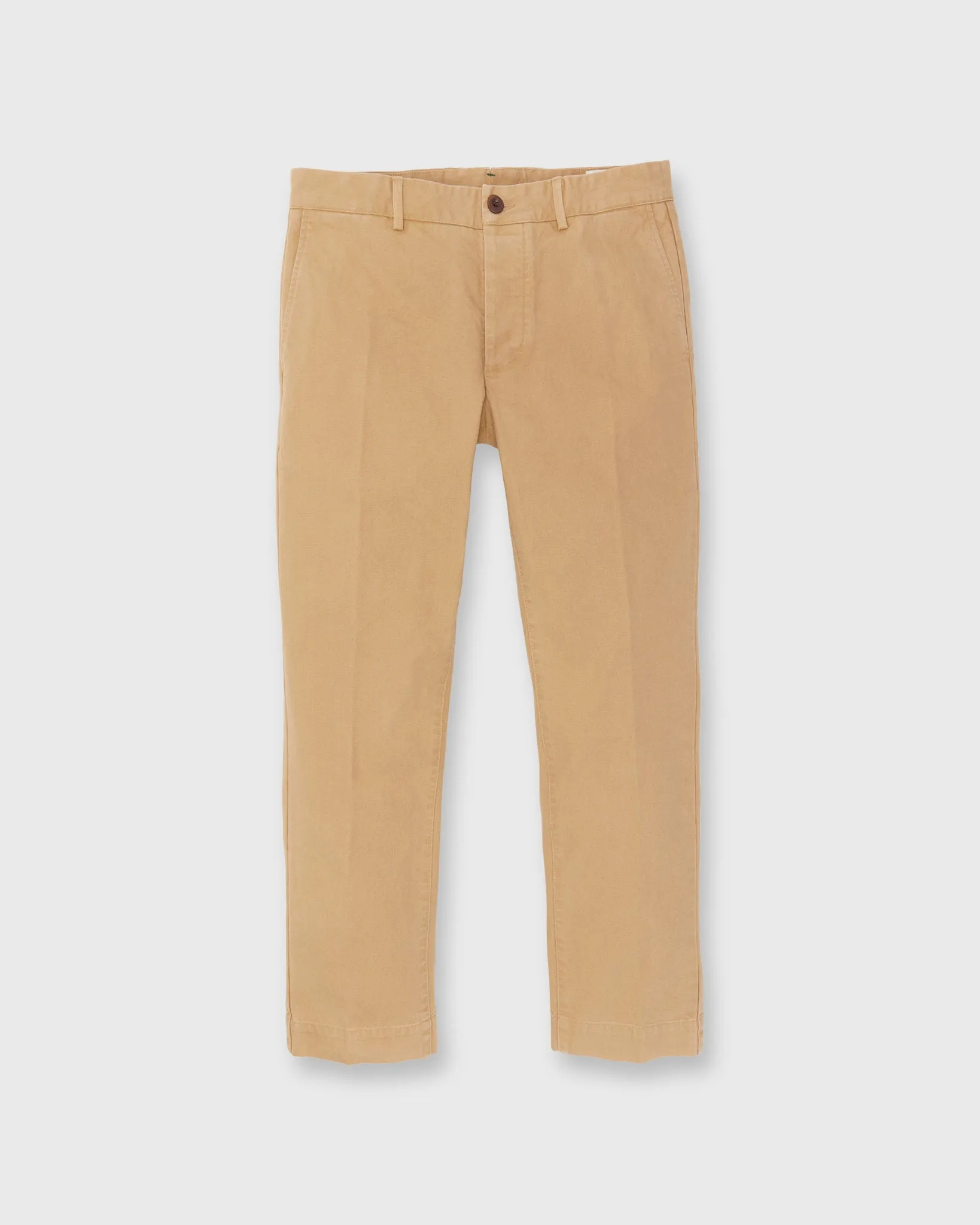 Garment-Dyed Field Pant in Butterscotch Canvas sold by Mashburn