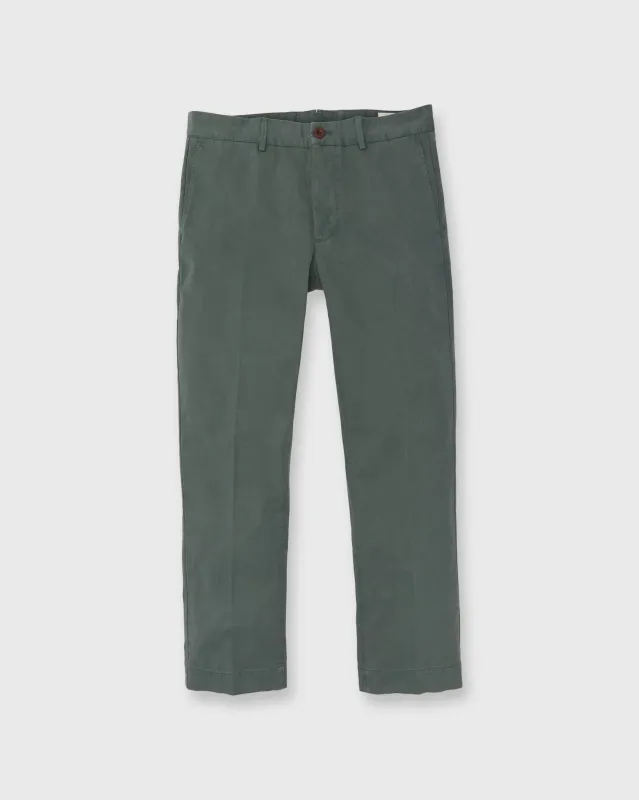 Garment-Dyed Field Pant in Ivy AP Twill sold by Mashburn