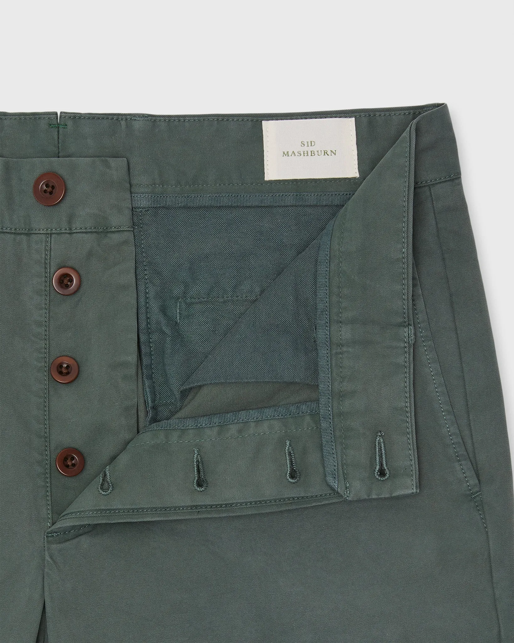 Garment-Dyed Field Pant in Ivy AP Twill sold by Mashburn product image thumbnail 3