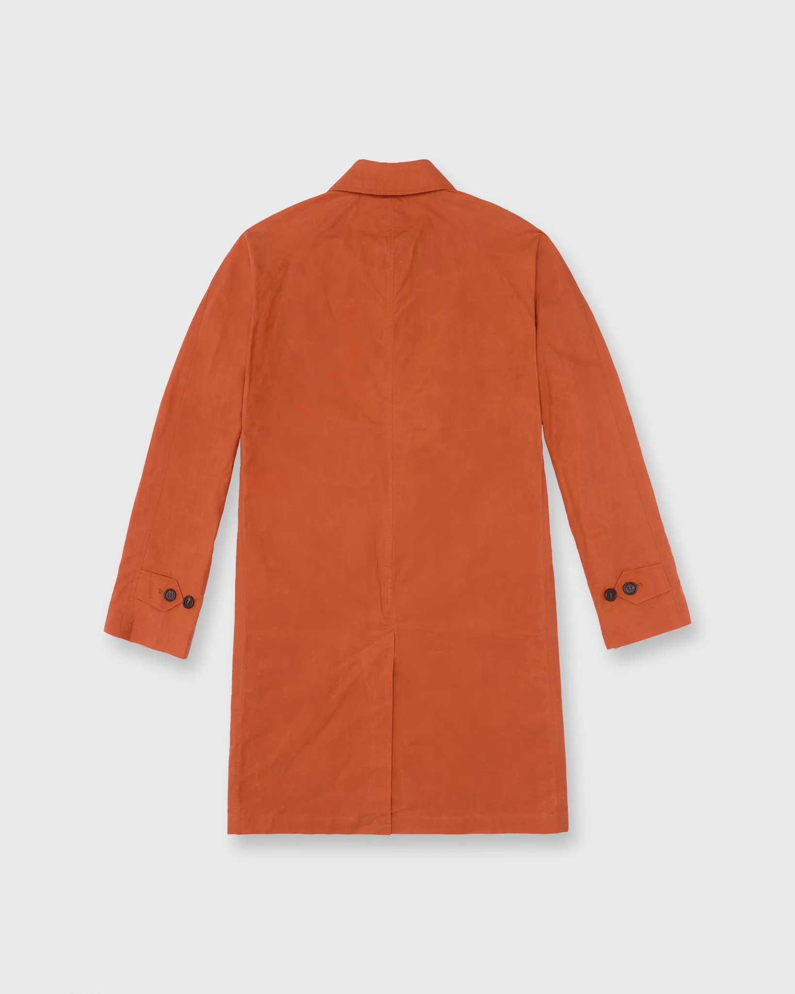 Traveler's Trench in Ginger Dry Waxed Poplin sold by Mashburn product image thumbnail 3
