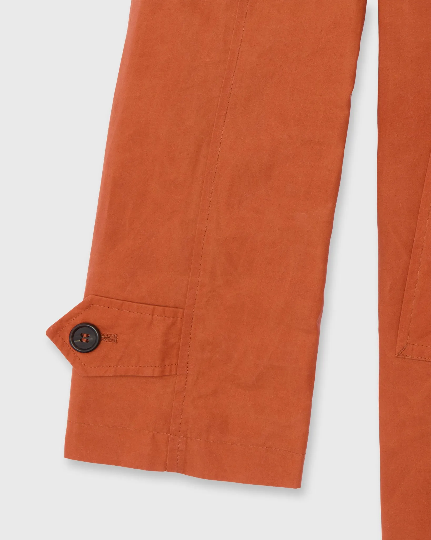 Traveler's Trench in Ginger Dry Waxed Poplin sold by Mashburn product image thumbnail 5