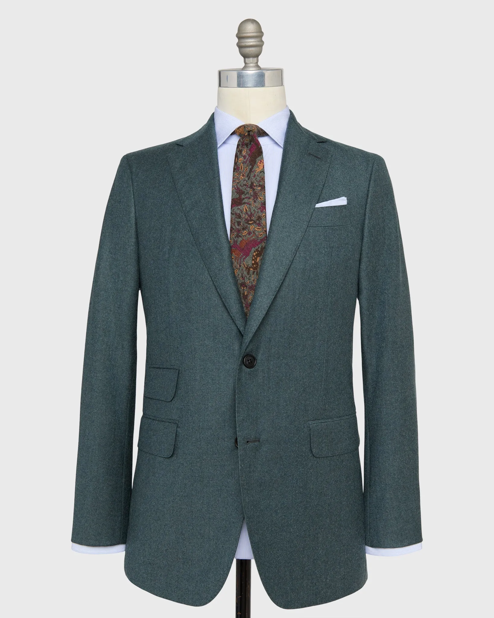 Kincaid No. 2 Suit in Lovat Flannel sold by Mashburn