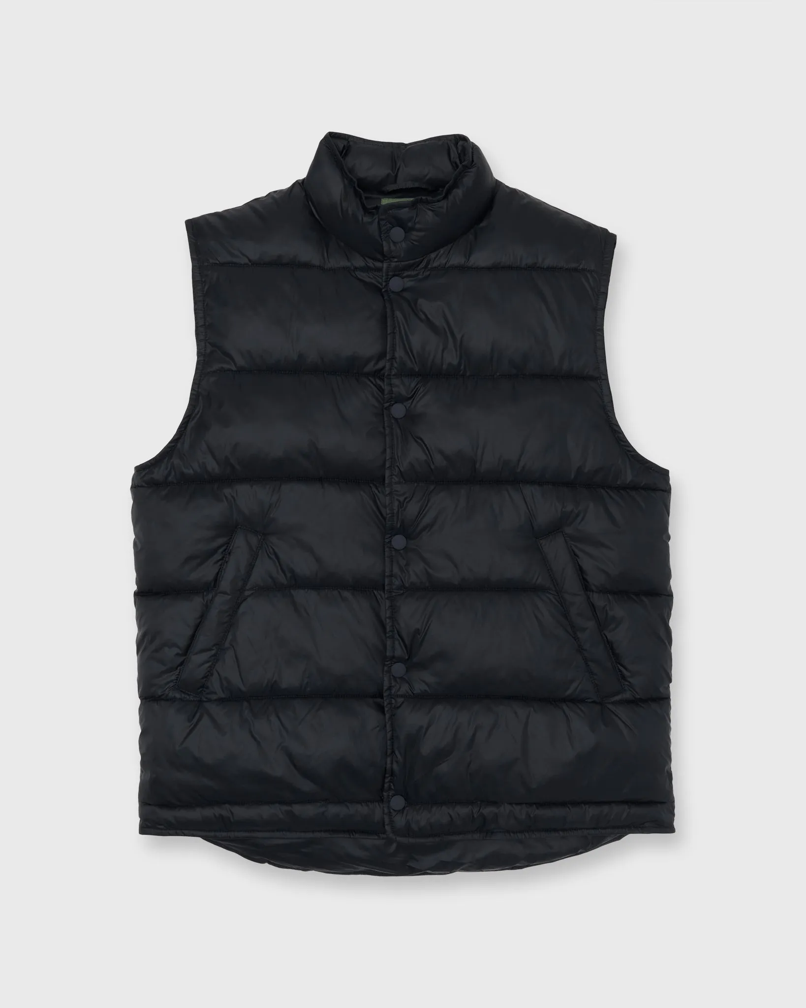Cashball Traveler's Vest in Navy Nylon sold by Mashburn