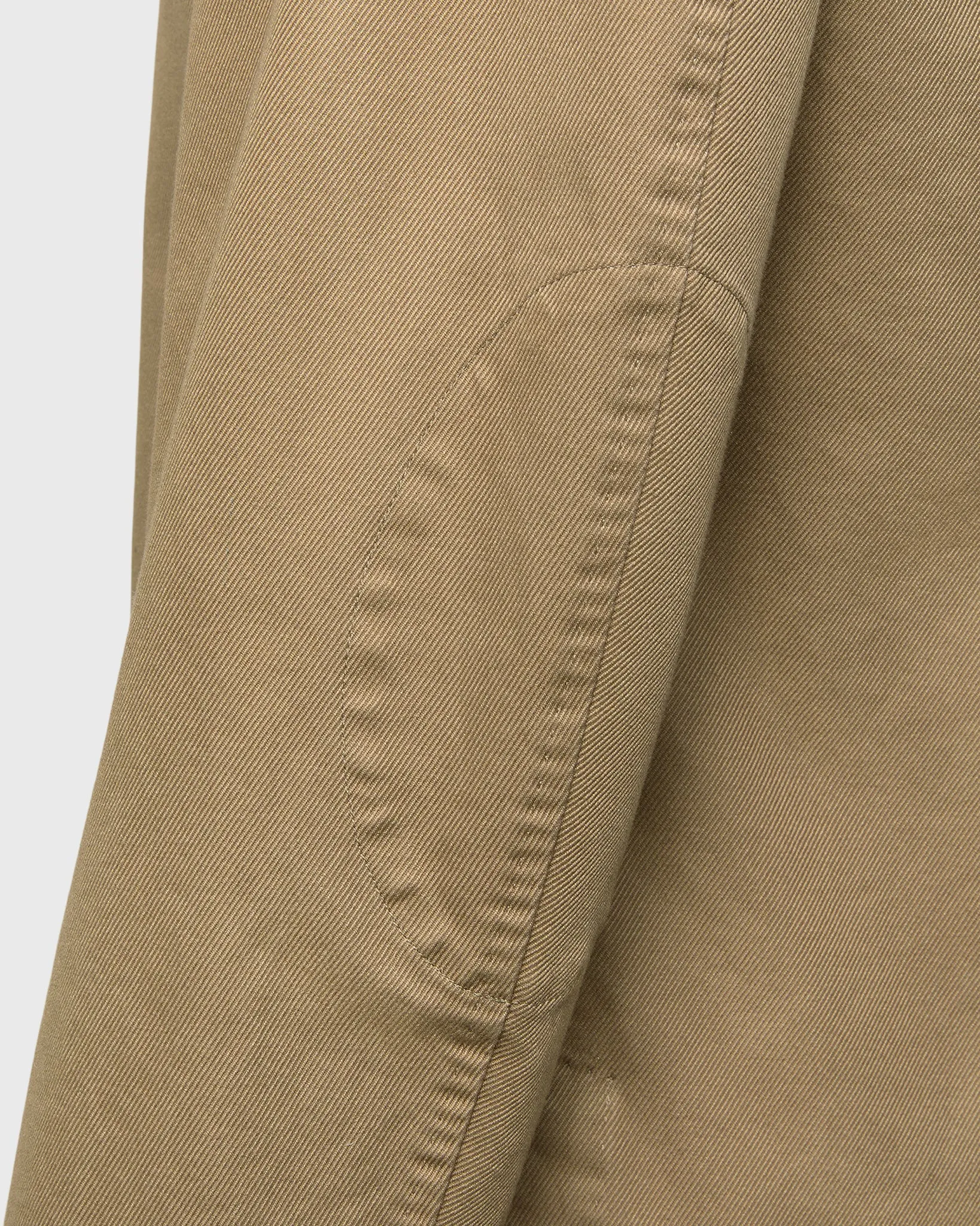 Butcher Jacket in British Khaki High Ridge Twill sold by Mashburn product image thumbnail 4