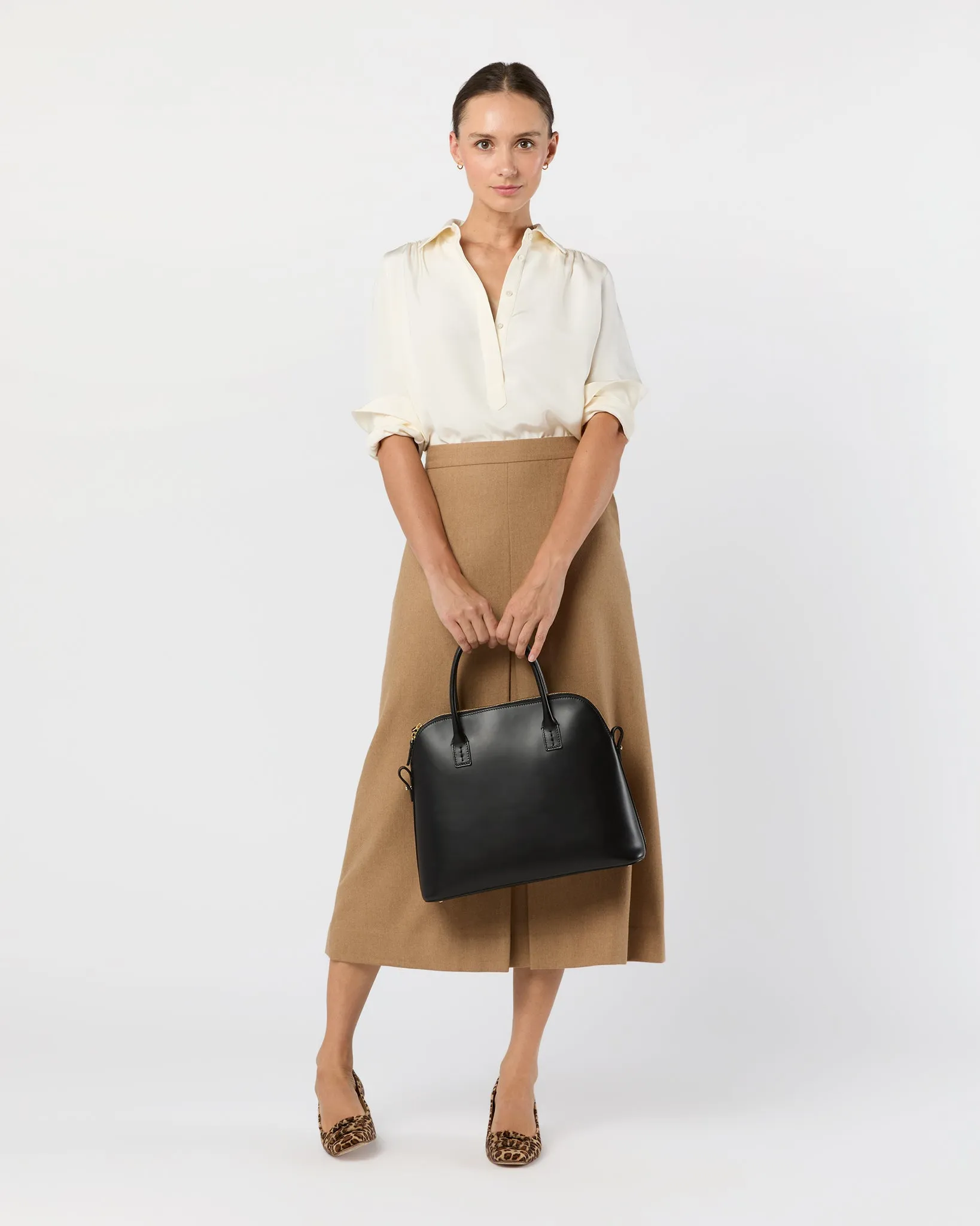 Helen Bag in Black Leather sold by Mashburn product image thumbnail 4