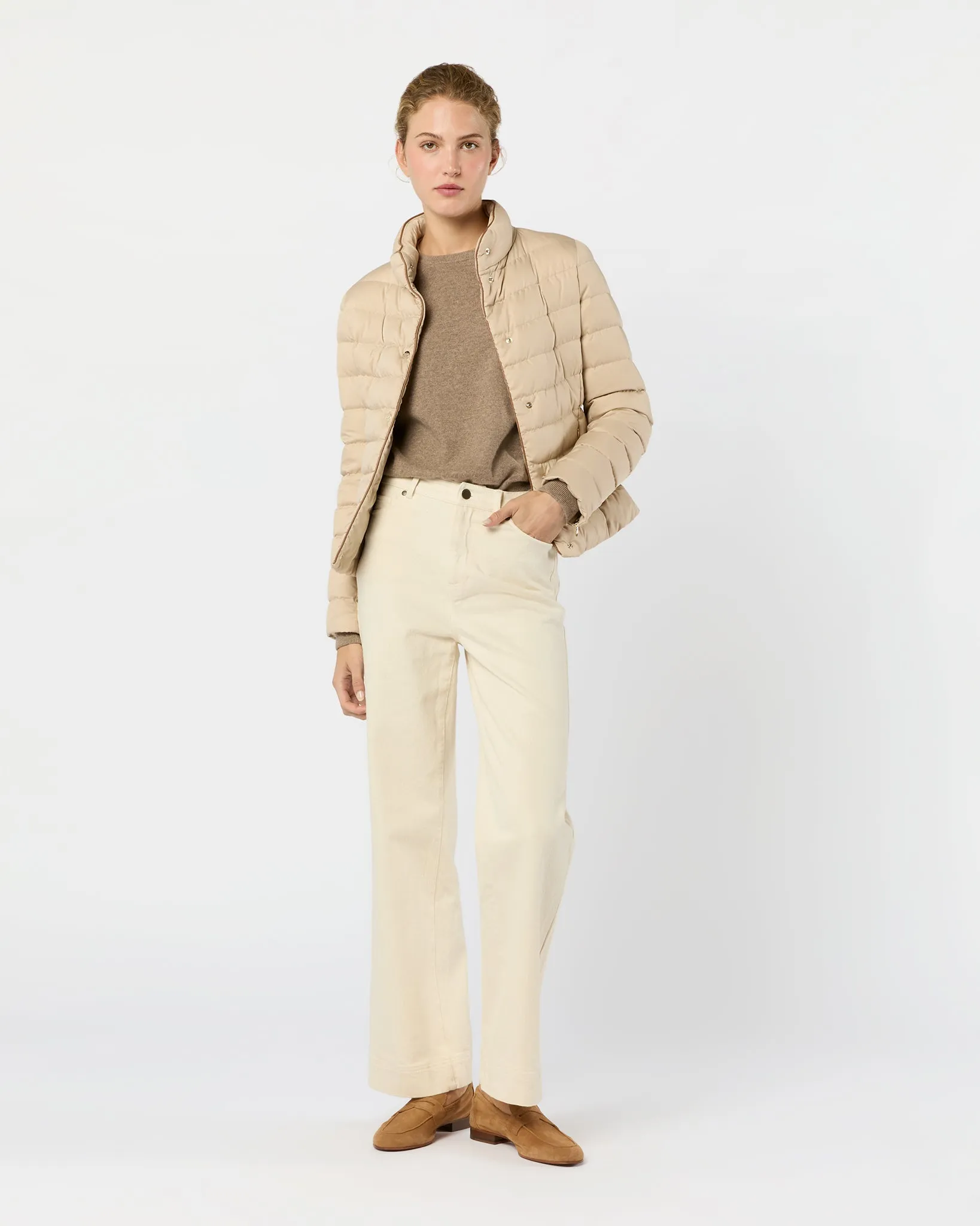 Arendelle Short Jacket in Beige sold by Mashburn product image thumbnail 3