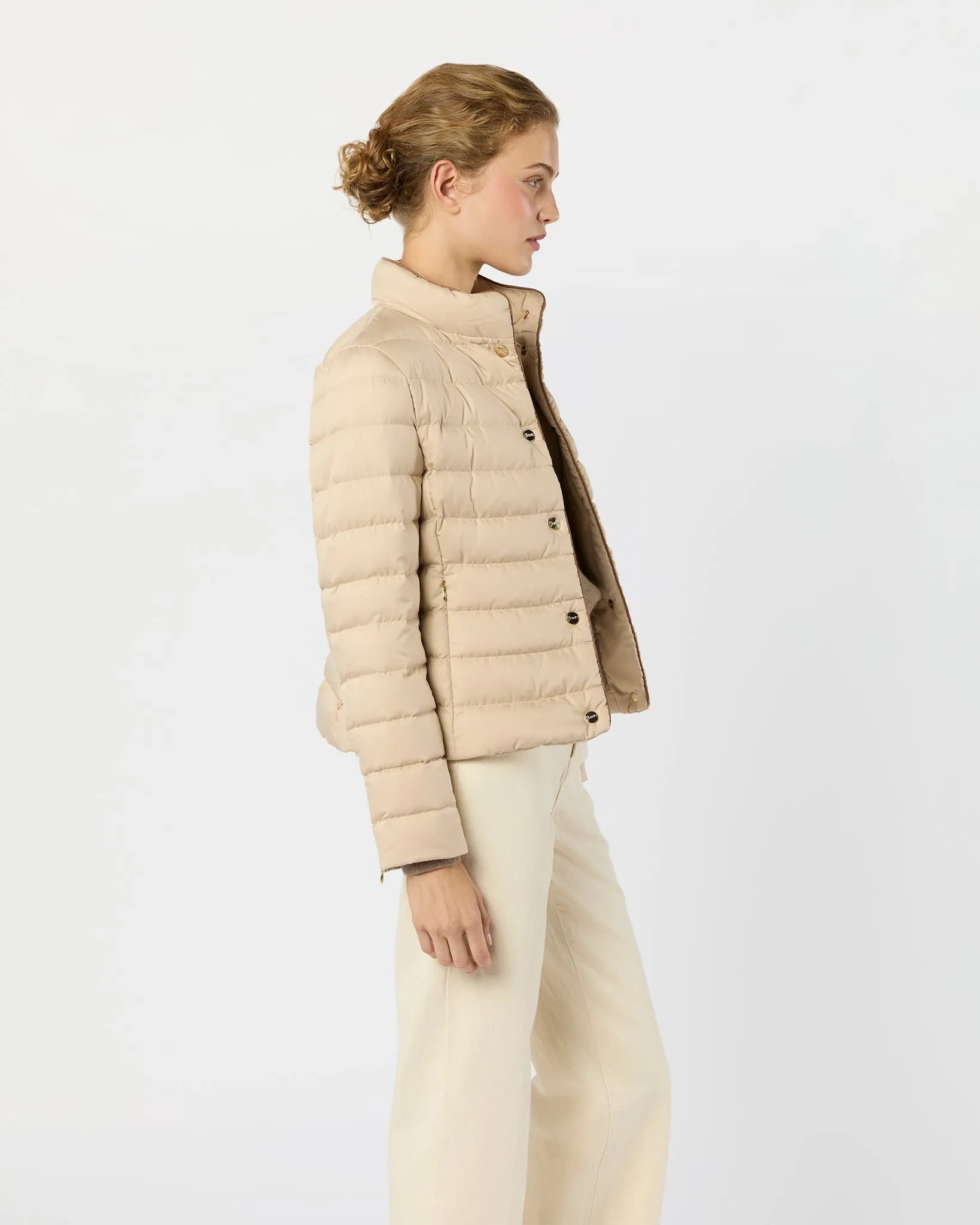 Arendelle Short Jacket in Beige sold by Mashburn product image thumbnail 5