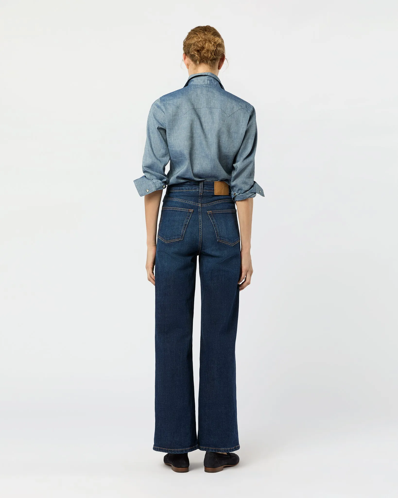 Venice Jean in Amido Blue sold by Mashburn product image thumbnail 4