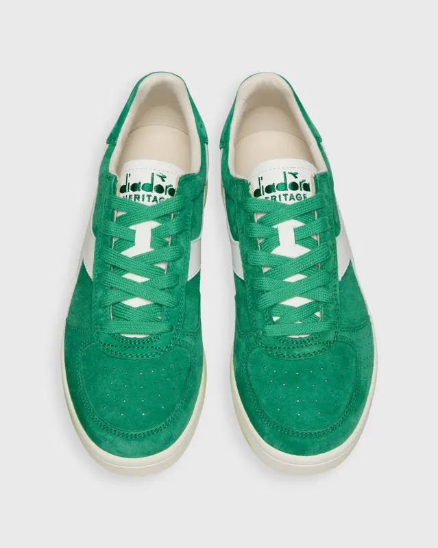 B. Elite Migliori Anni Sneaker in Green Peas Cream sold by Mashburn