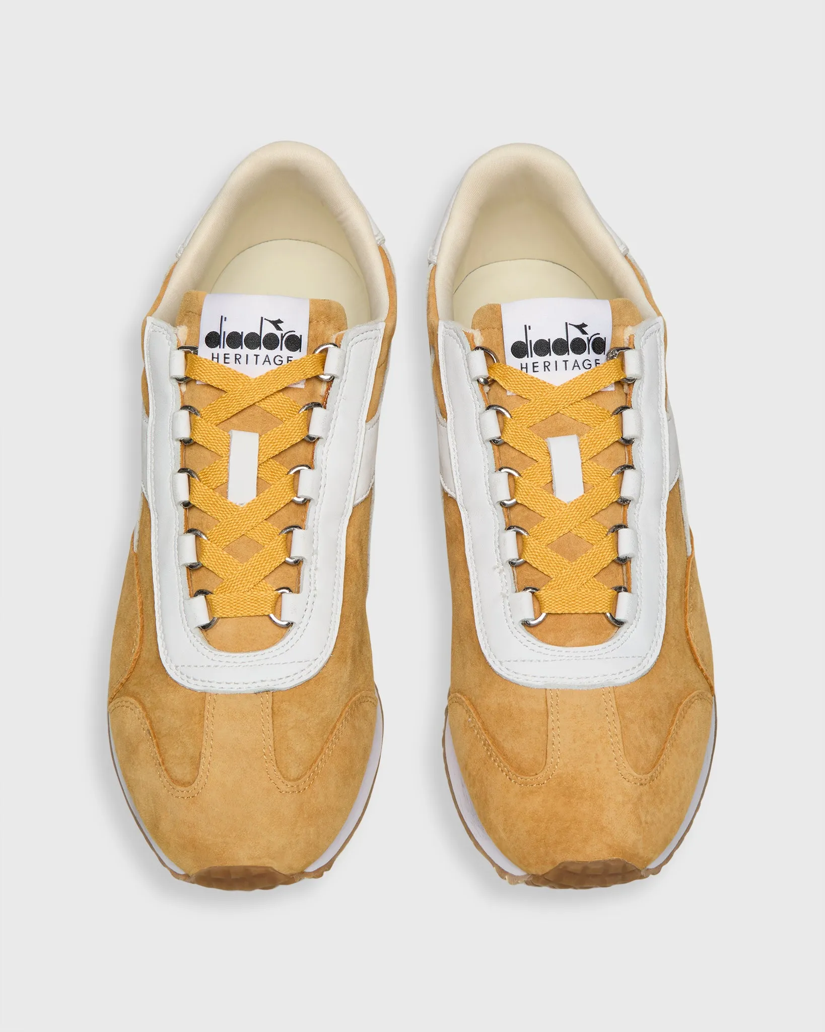 Equipe '75 SW Sneaker in Yellow Straw sold by Mashburn