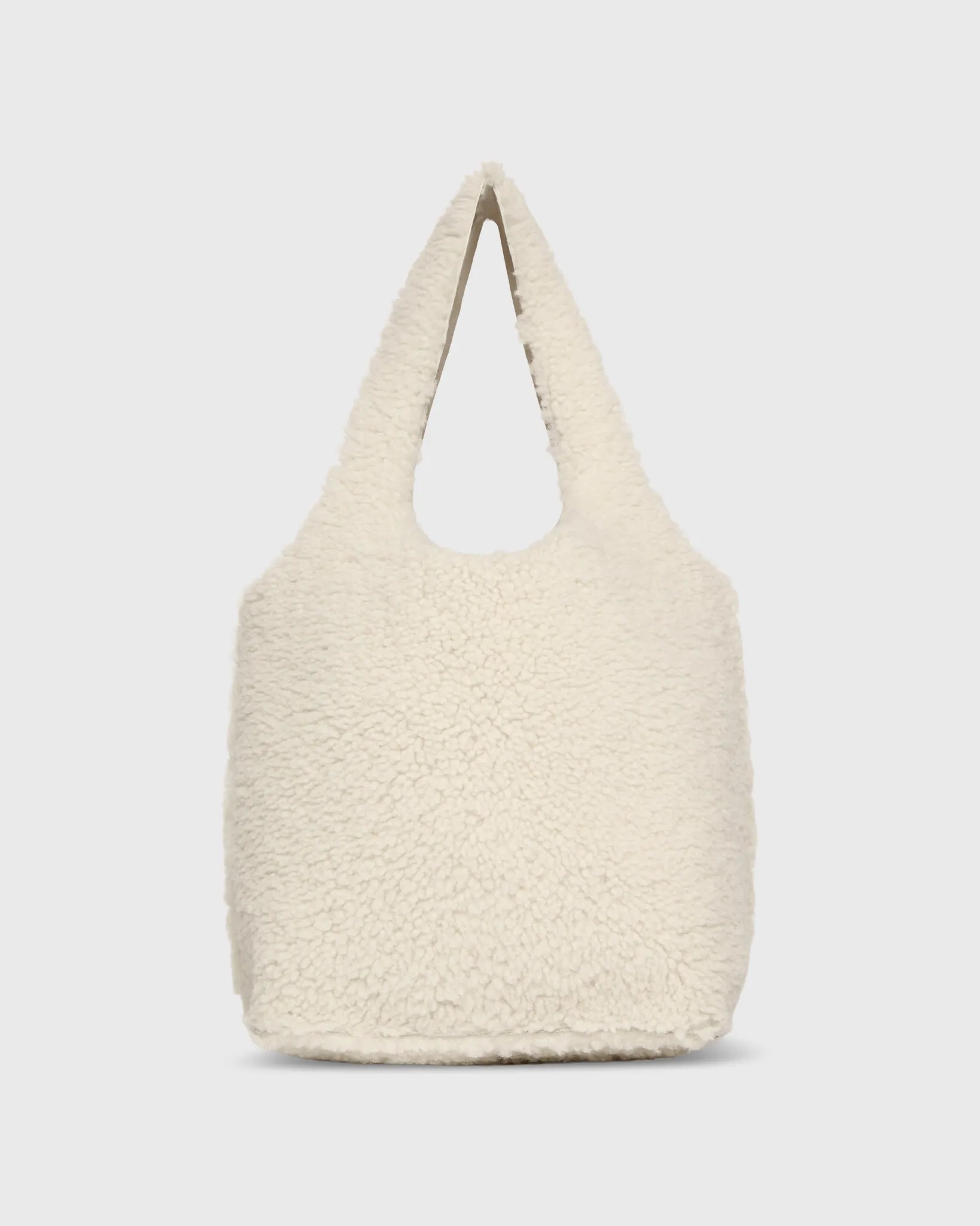 Paola Bucket Bag in Natural Shearling sold by Mashburn product image thumbnail 3